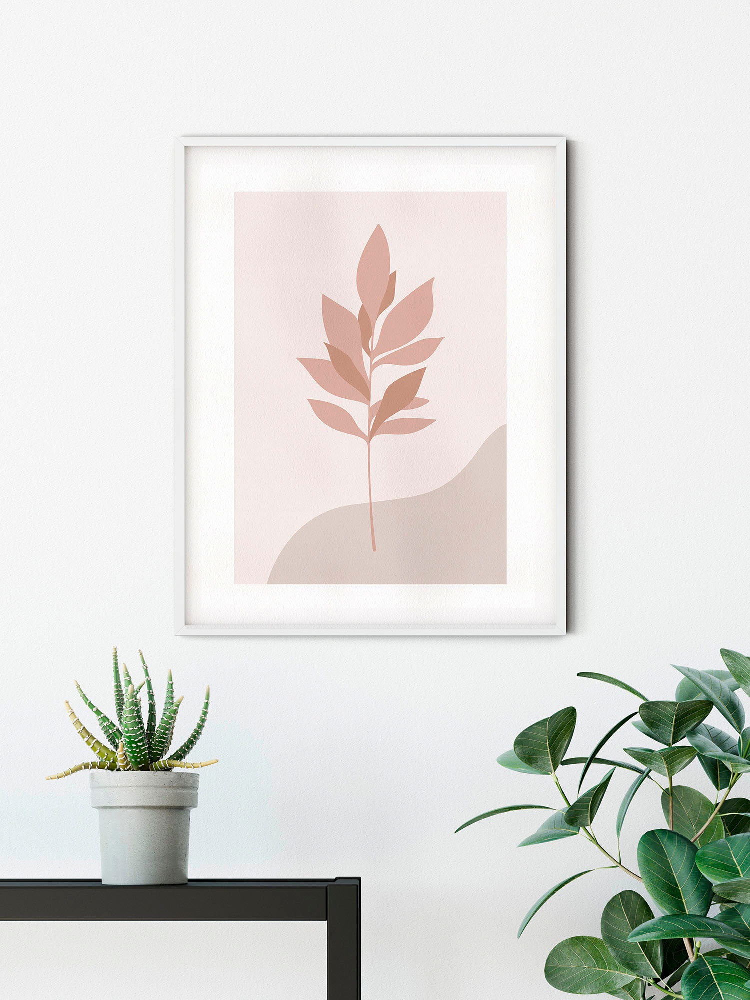 Komar Bild "Pink Desert" Natur 1 Stk. tlg. Wandbild zur Dekoration - ohne R günstig online kaufen