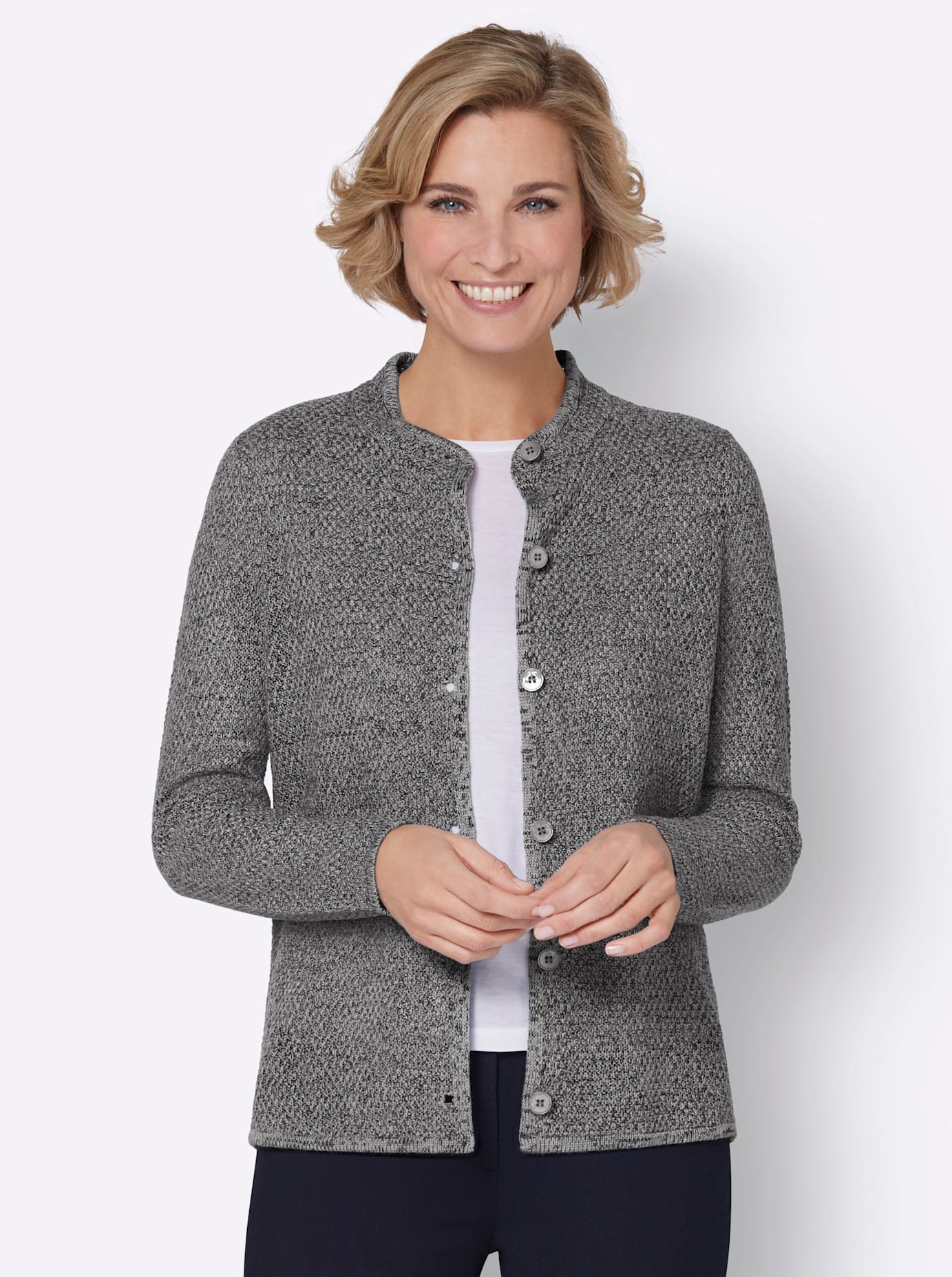 Classic Basics Strickjacke