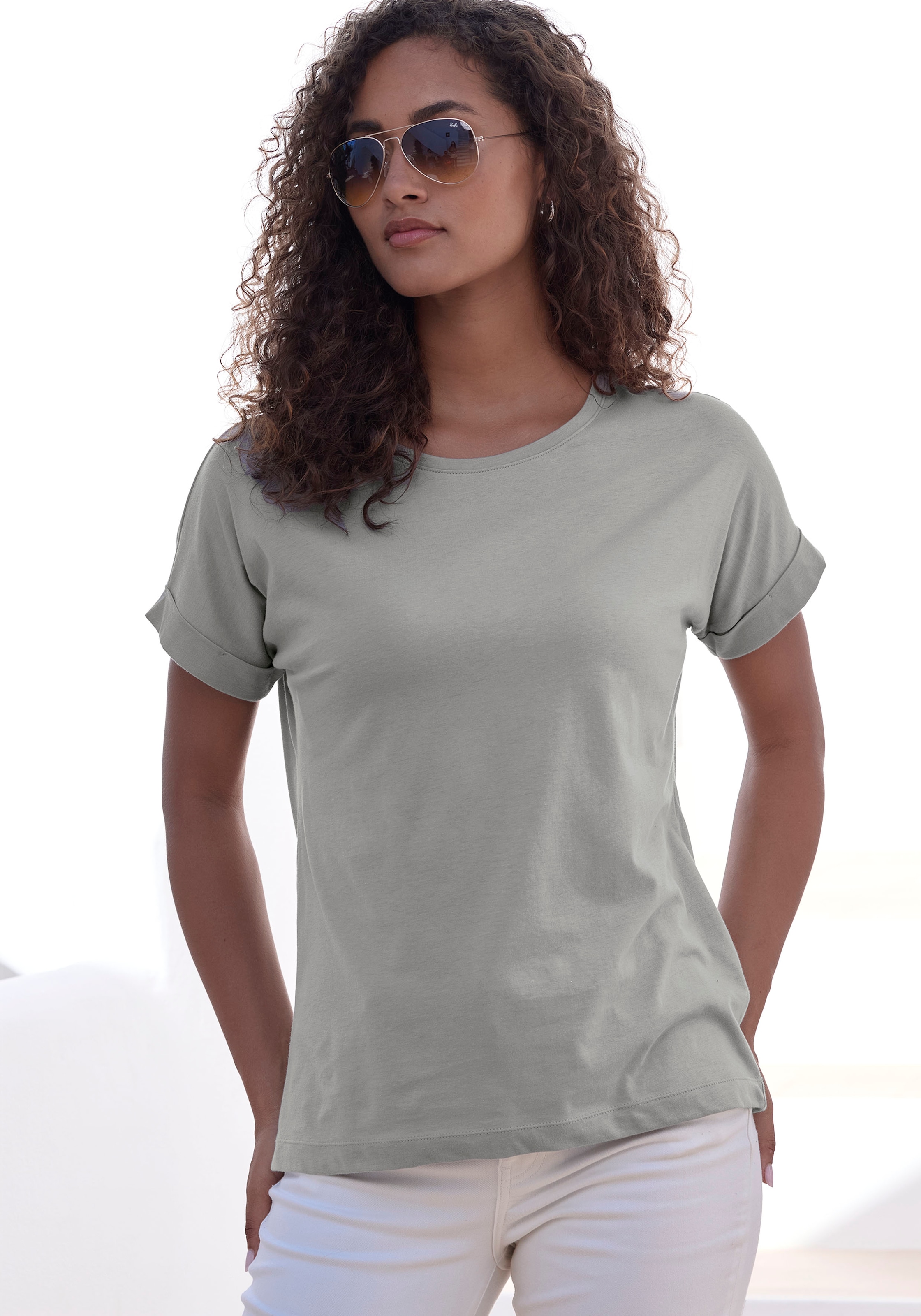 Copenhagen Studios T-Shirt "mit dezentem Logoprint hinten", aus softer Jers günstig online kaufen