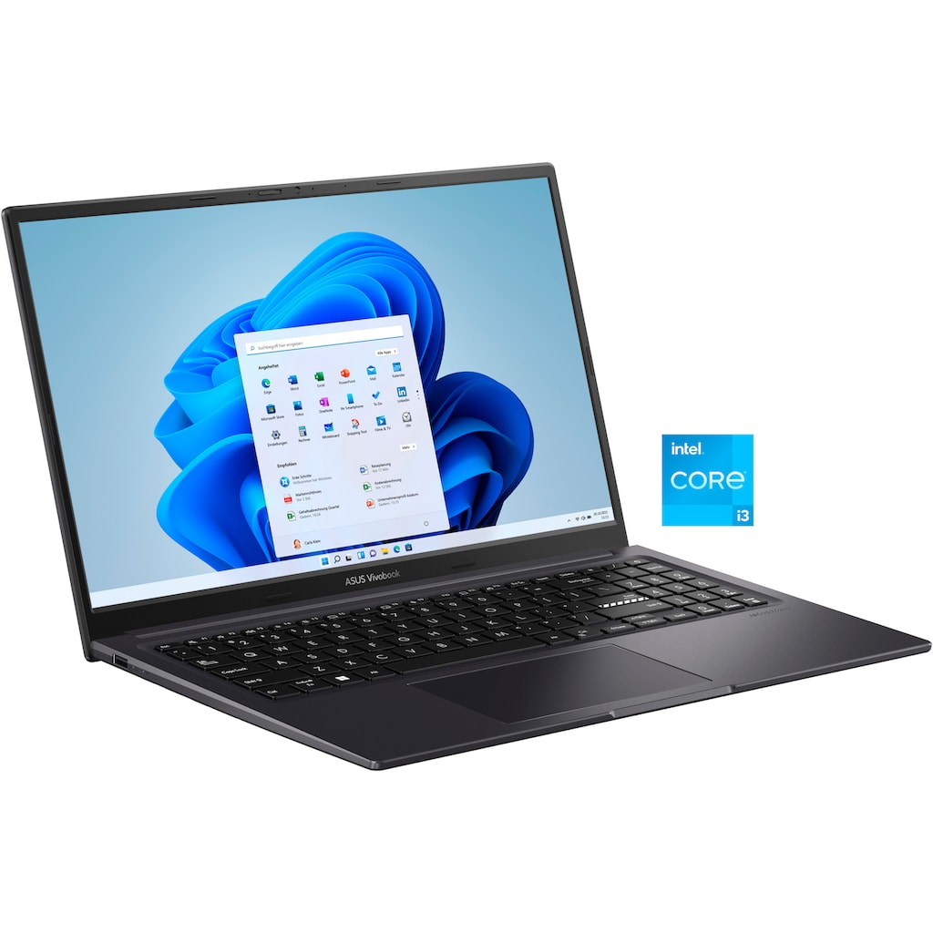 Asus Notebook »Vivobook 15 X1504ZA-BQ092W«, 39,6 cm, / 15,6 Zoll, Intel, Core i3, UHD Graphics, 512 GB SSD