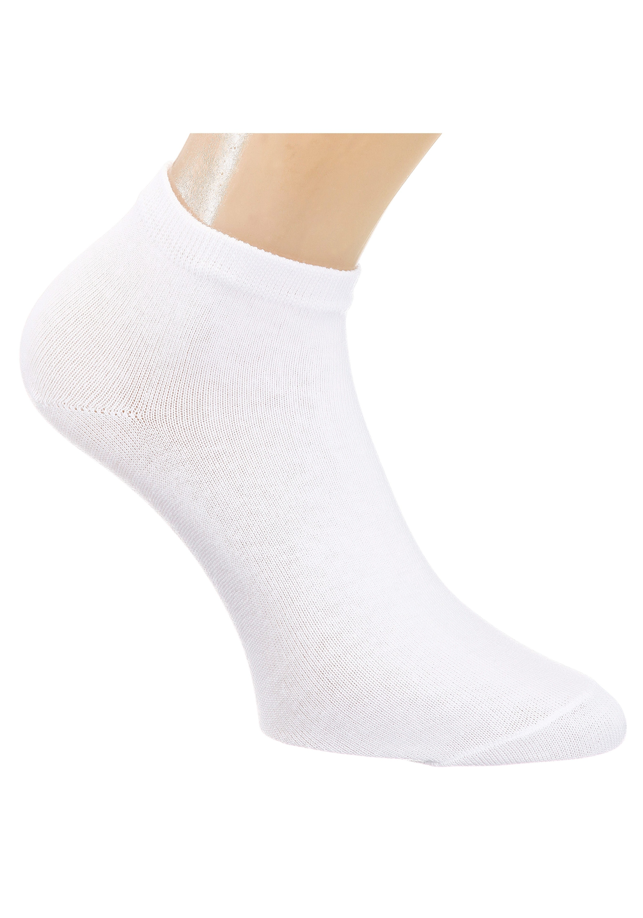 H.I.S Kurzsocken, (Packung, 10 Paar), mit verstärkter Ferse und Spitze