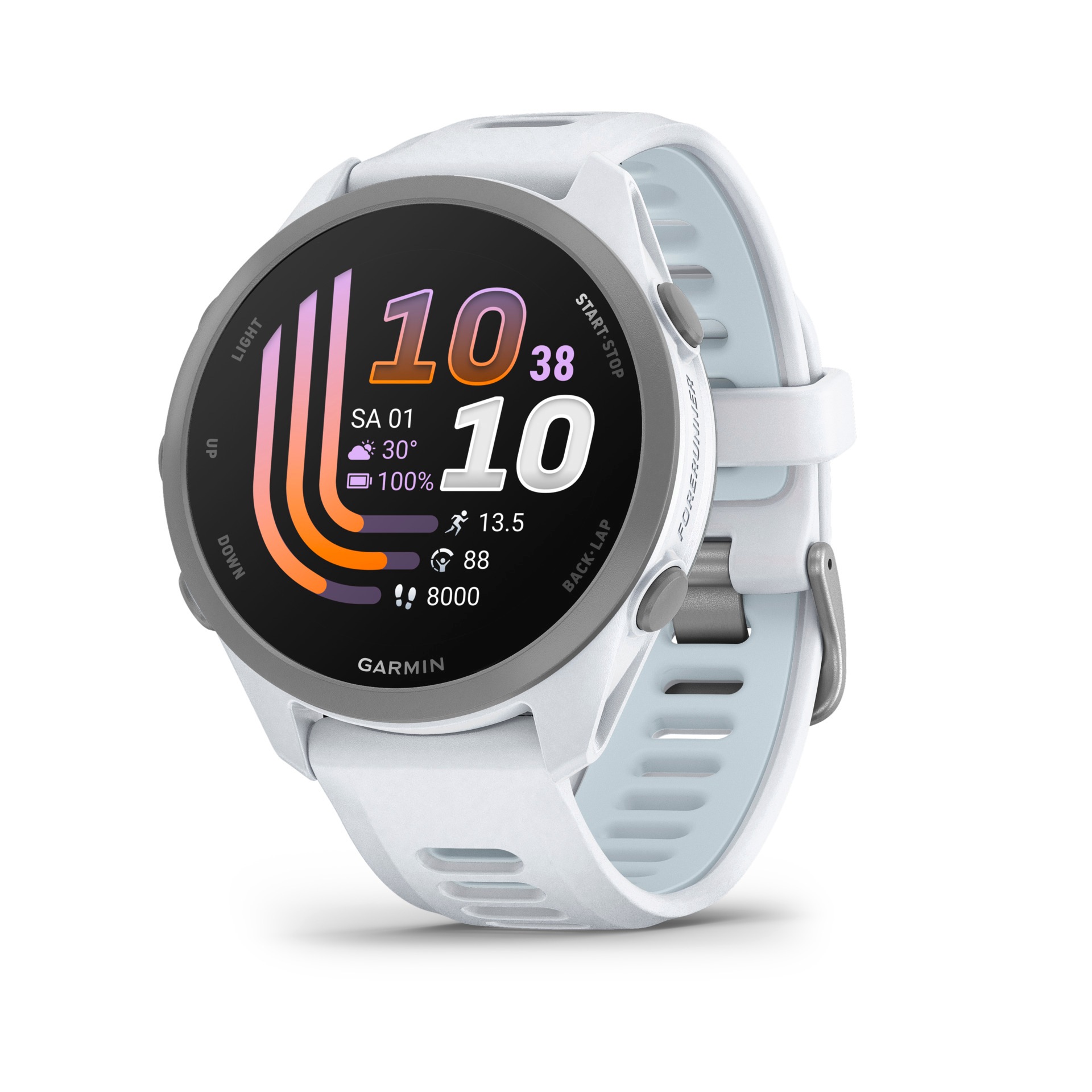 Garmin Forerunner 170 Gps-Sportuhr 42 Mm - Whitestone - Image 6