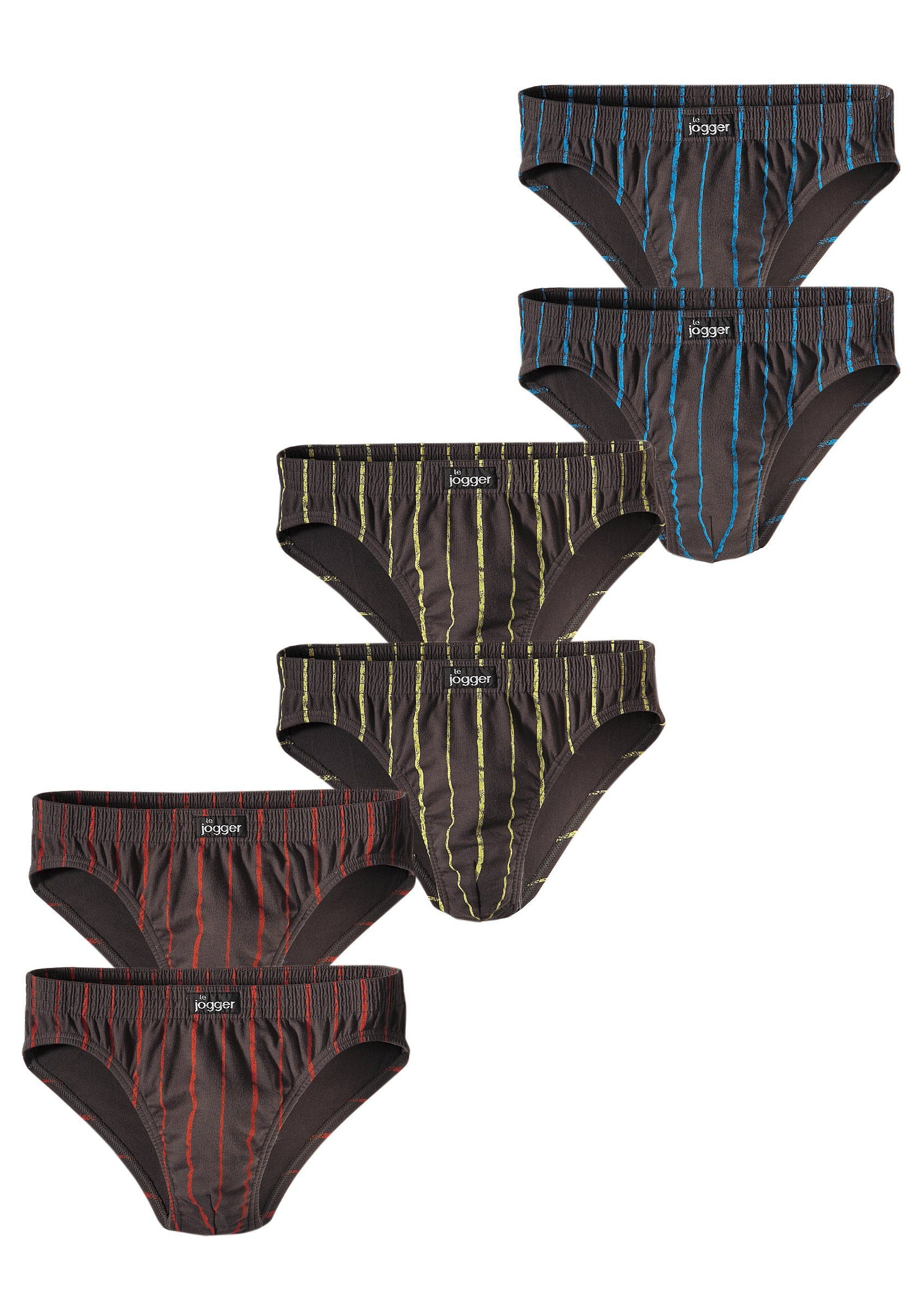 le jogger Slip Packung, 6 Stk. tlg., aus Baumwoll-Stretchqualität günstig online kaufen