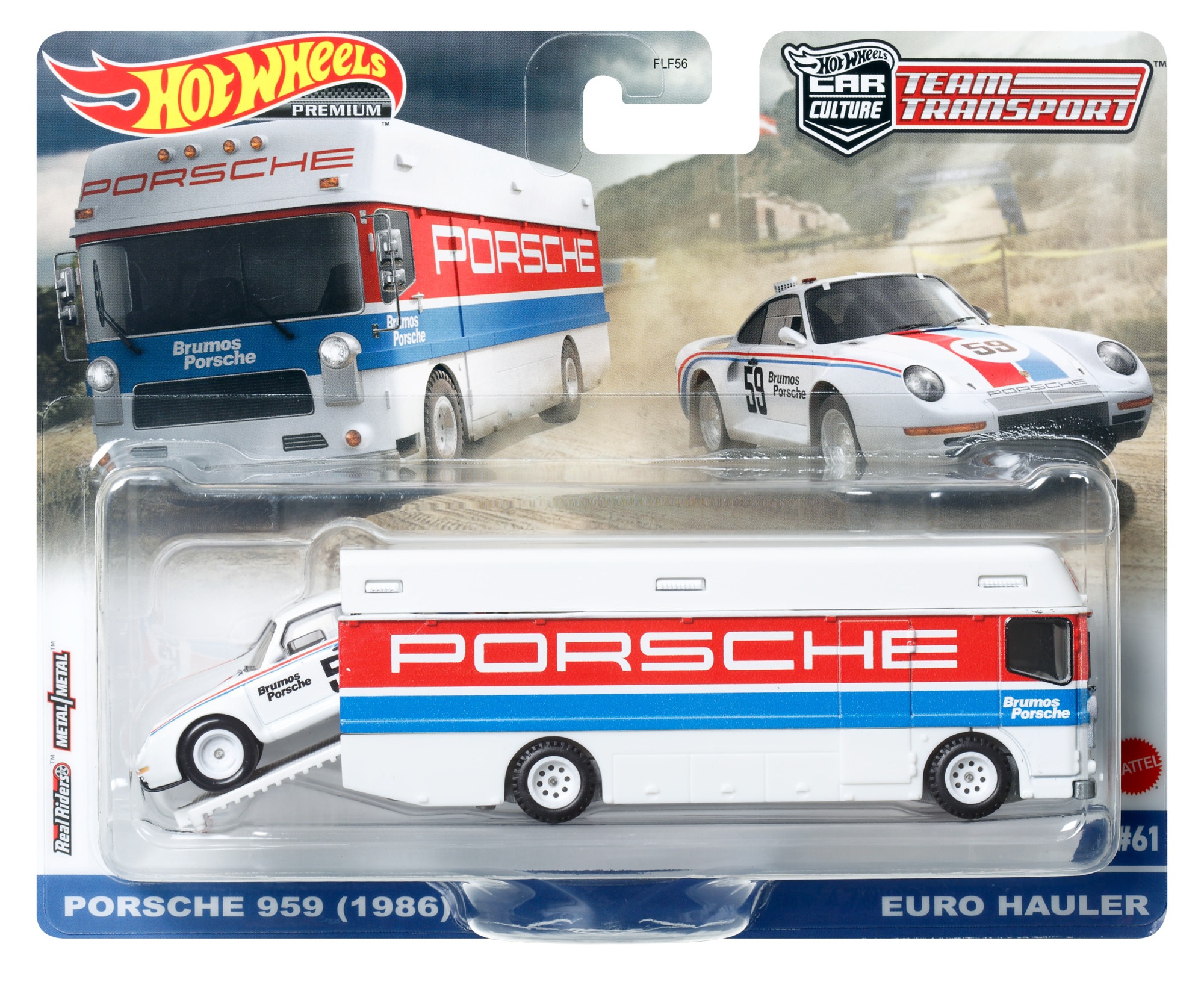 Hot Wheels Spielzeug-Auto »Hot Wheels Premium Car Team Transport Sortiment« im Maßstab 1:64, Variante nicht wählbar