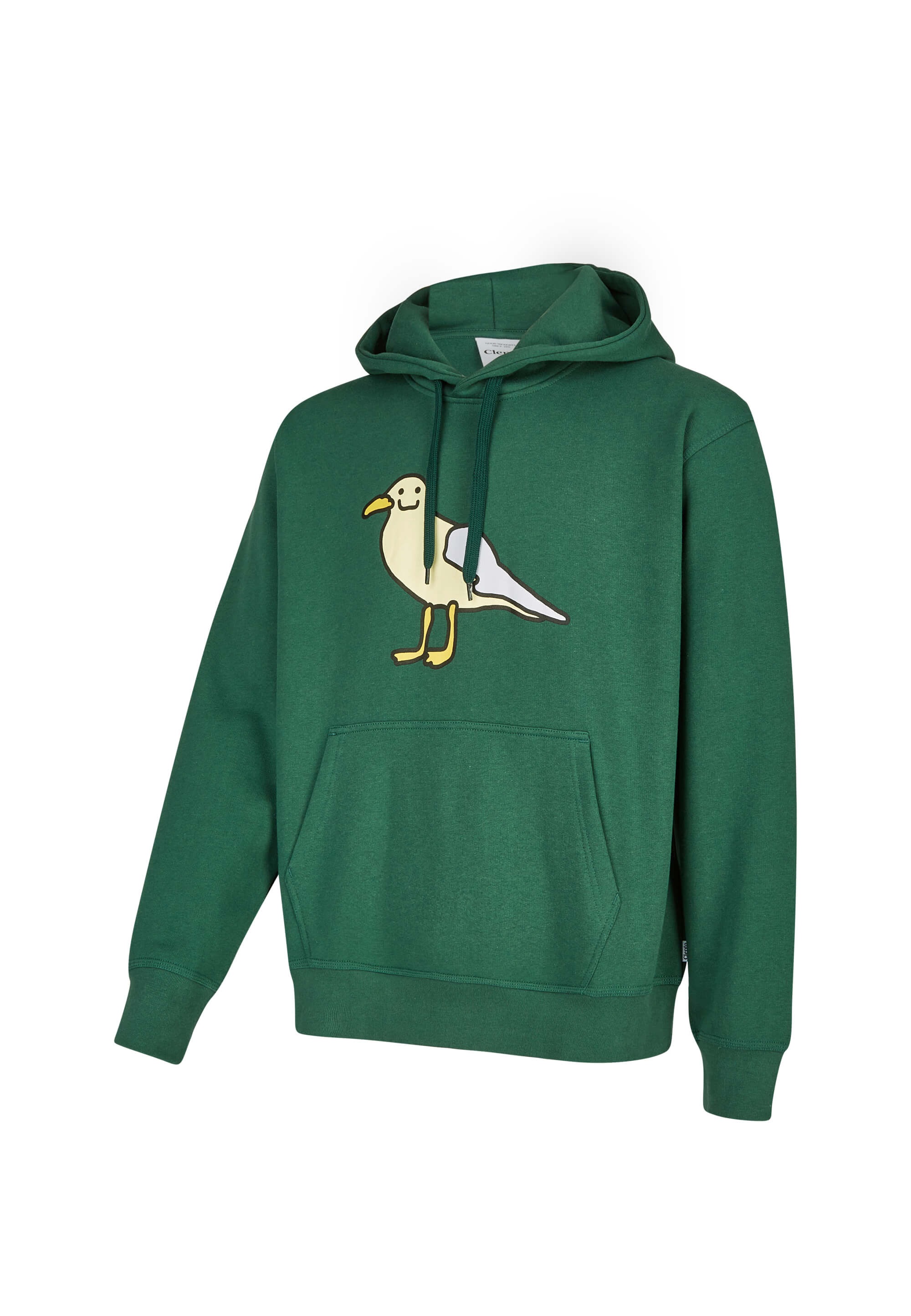 Cleptomanicx Kapuzensweatshirt »Smile Gull«, mit coolem Print

