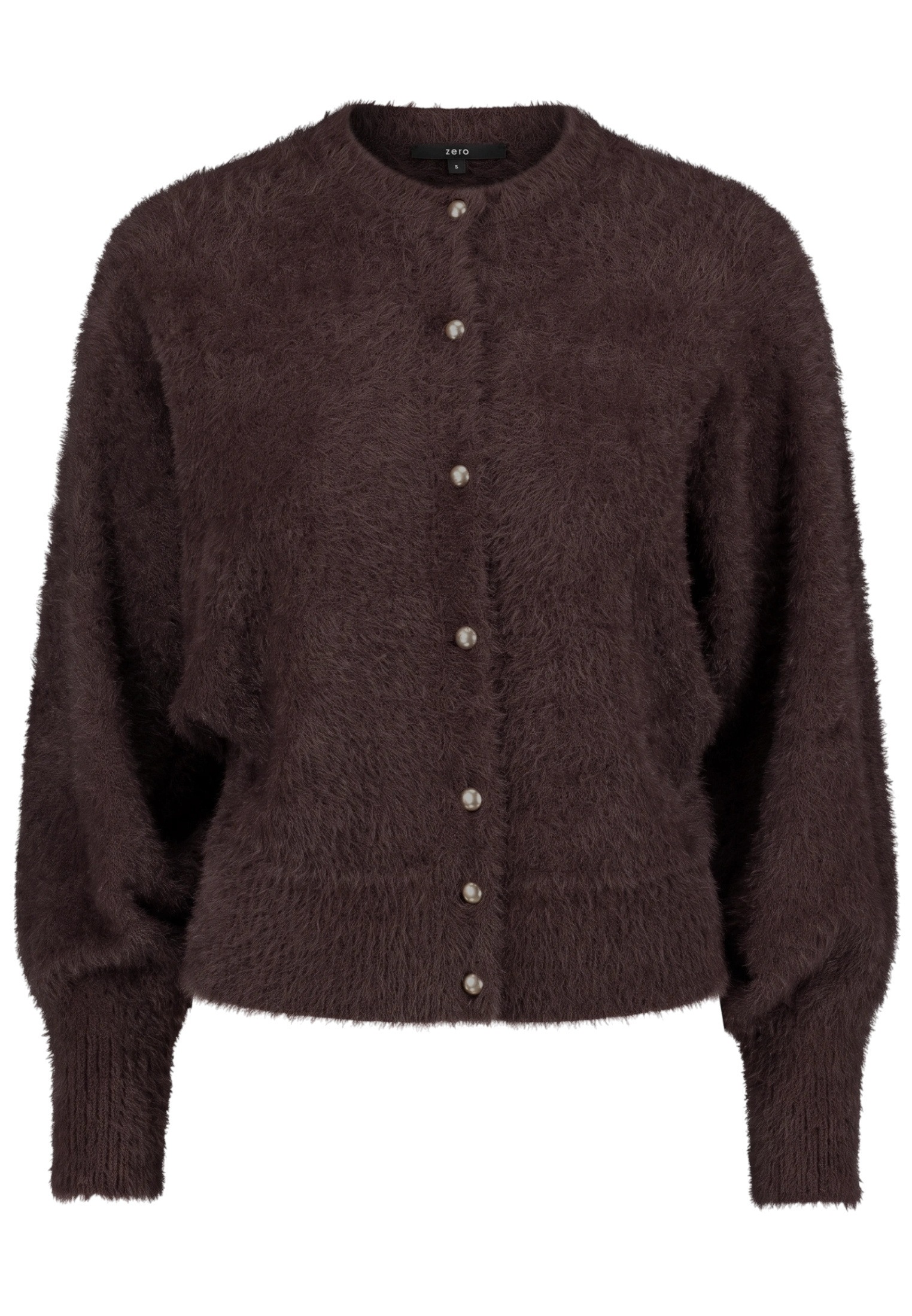 Zero Strickjacke »Damen mit Fledermausärmeln« 1 Plain/ ohne Details