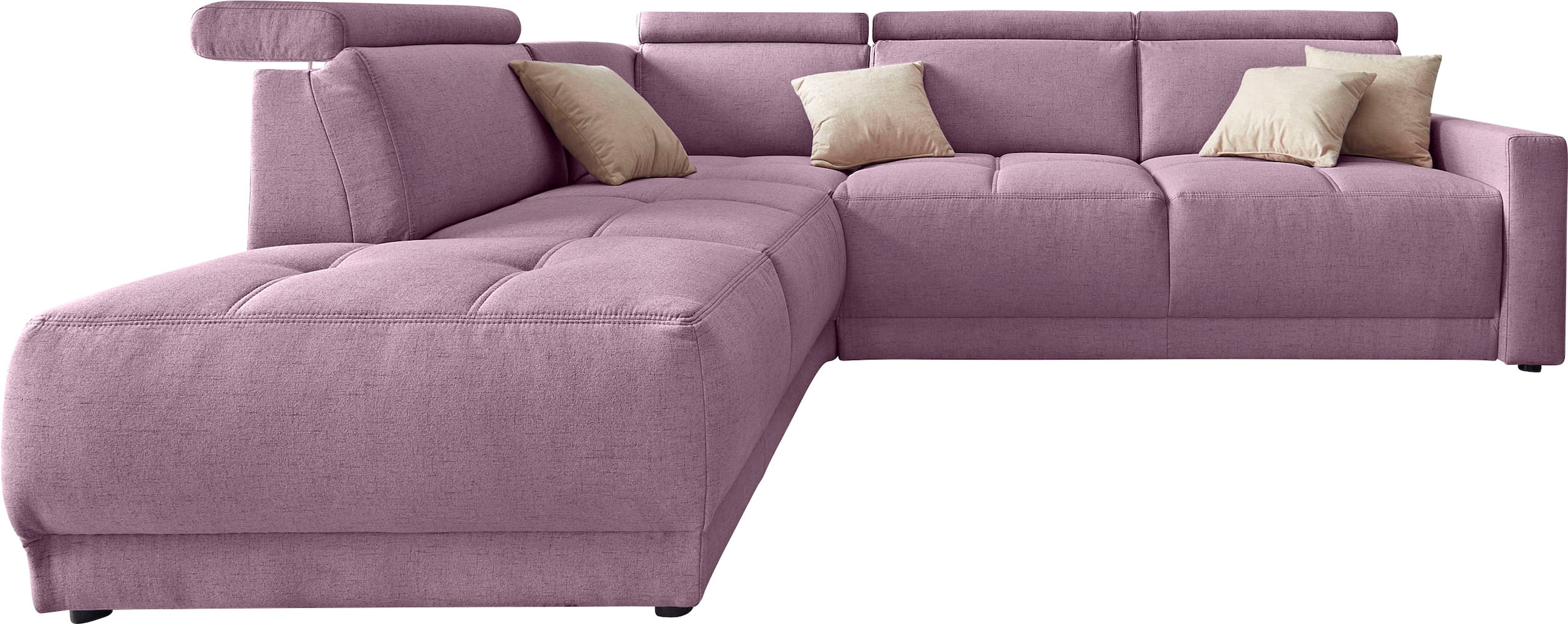 DOMO collection Ecksofa »Ava«, mit Ottomane, Federkern wahlweise mit... kaufen