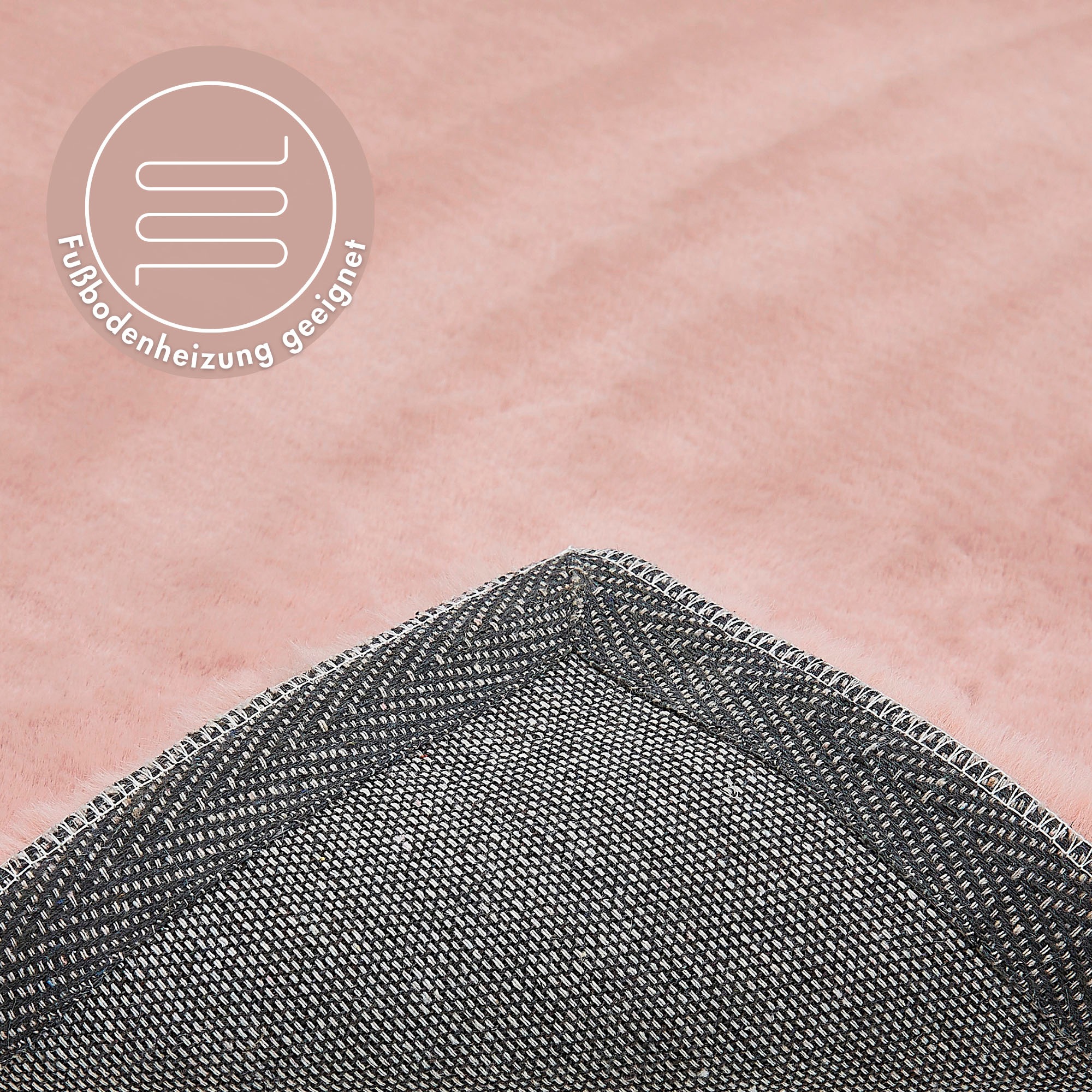 LUXOR living Fellteppich »Novara«, rechteckig, 30 mm Höhe, Kunstfell, Kaninchenfell-Haptik, besonders weicher Hochflor