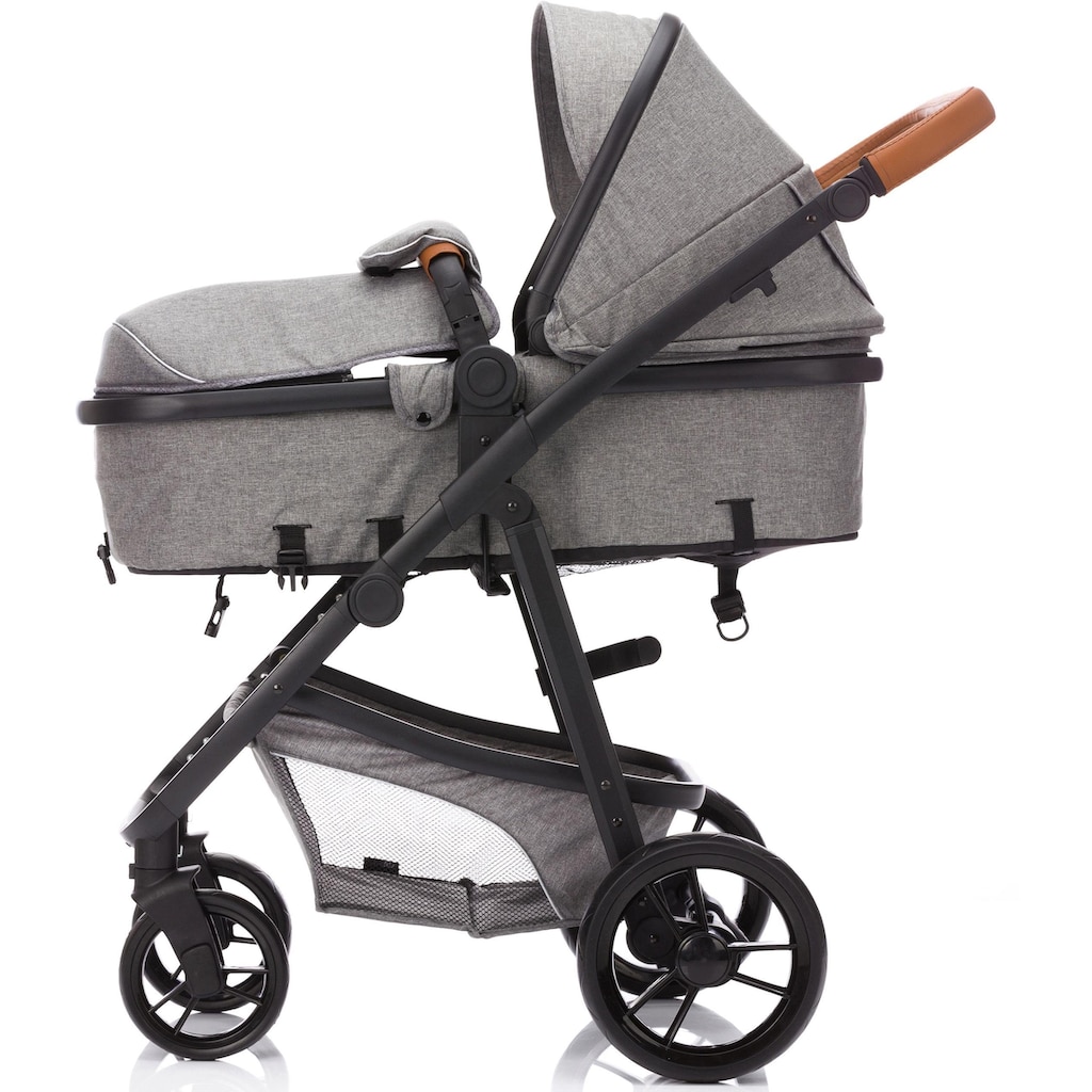 Fillikid Kombi-Kinderwagen »Panther, hellgrau«, 22 kg