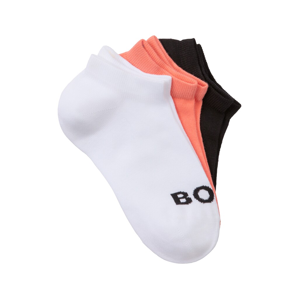 BOSS Sneakersocken »3P AS Logo CC W«, (Packung, 3er)