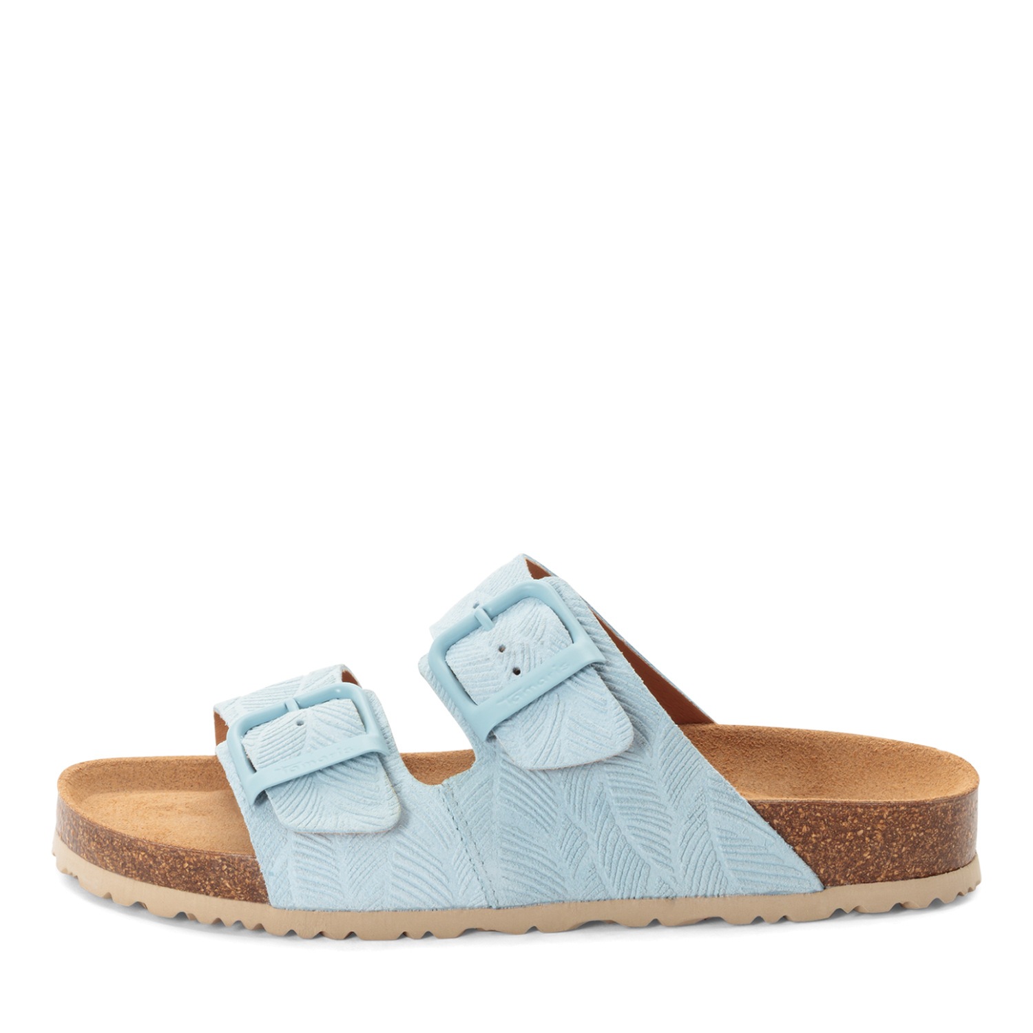 Tamaris Pantolette  Sommerschuh, Hausschuh, Schlupfschuh mit floraler Prägung