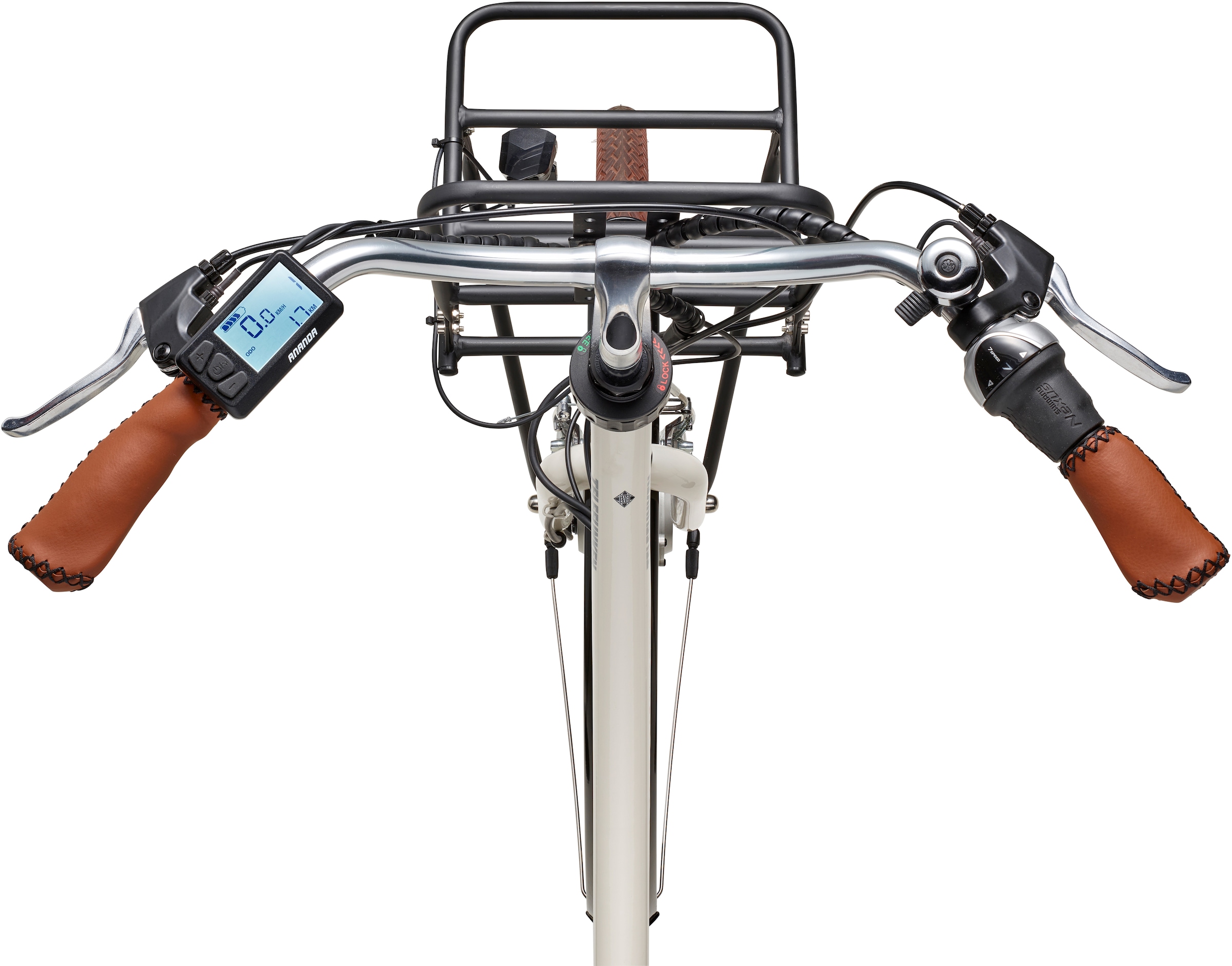 Telefunken E-Bike »Multitalent RT540«, 7 Gang, Shimano, Nexus, Frontmotor 250 W, Pedelec