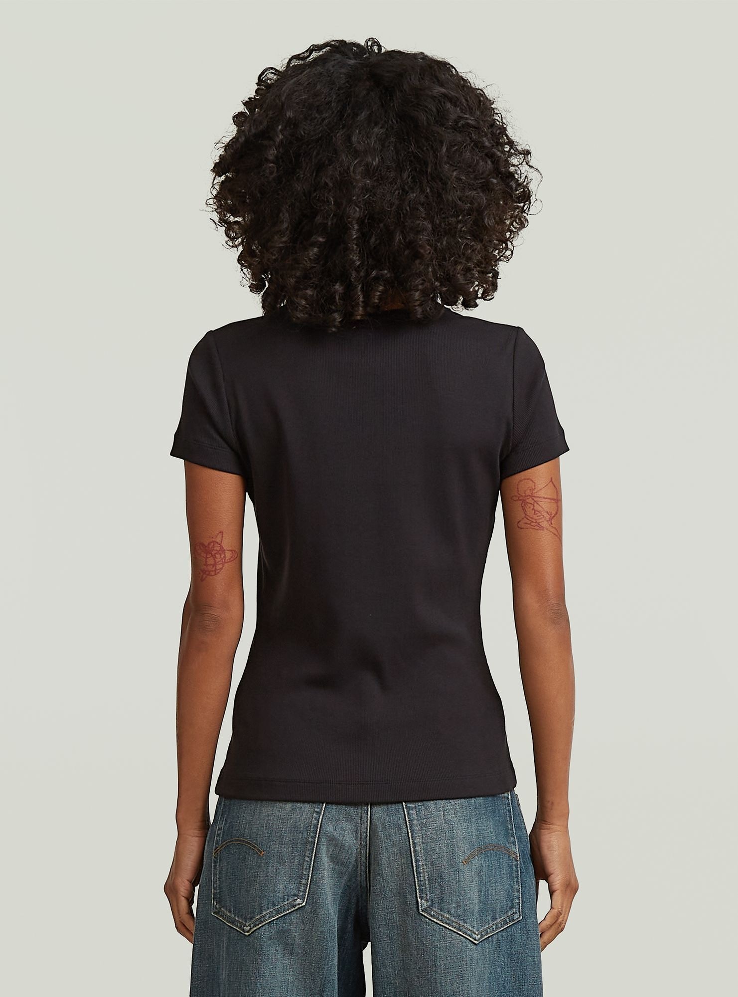 G-STAR T-Shirt »Slim Rib T-Shirt«