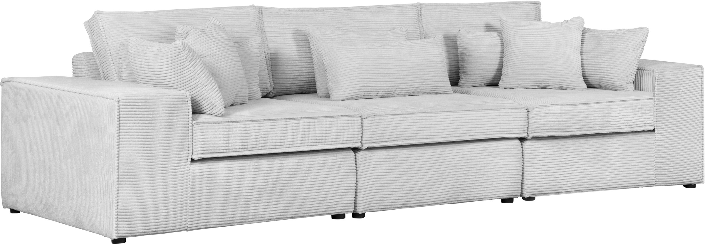 OTTO home 3-Sitzer "Florid" 3 Teile, bestehend aus Modulen, viele Bezugsqua günstig online kaufen