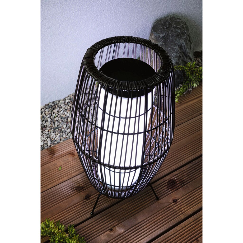 Paulmann LED Gartenleuchte »Outdoor Plug & Shine Basket 40 RGBW ZigBee IP44«, 1 flammig-flammig