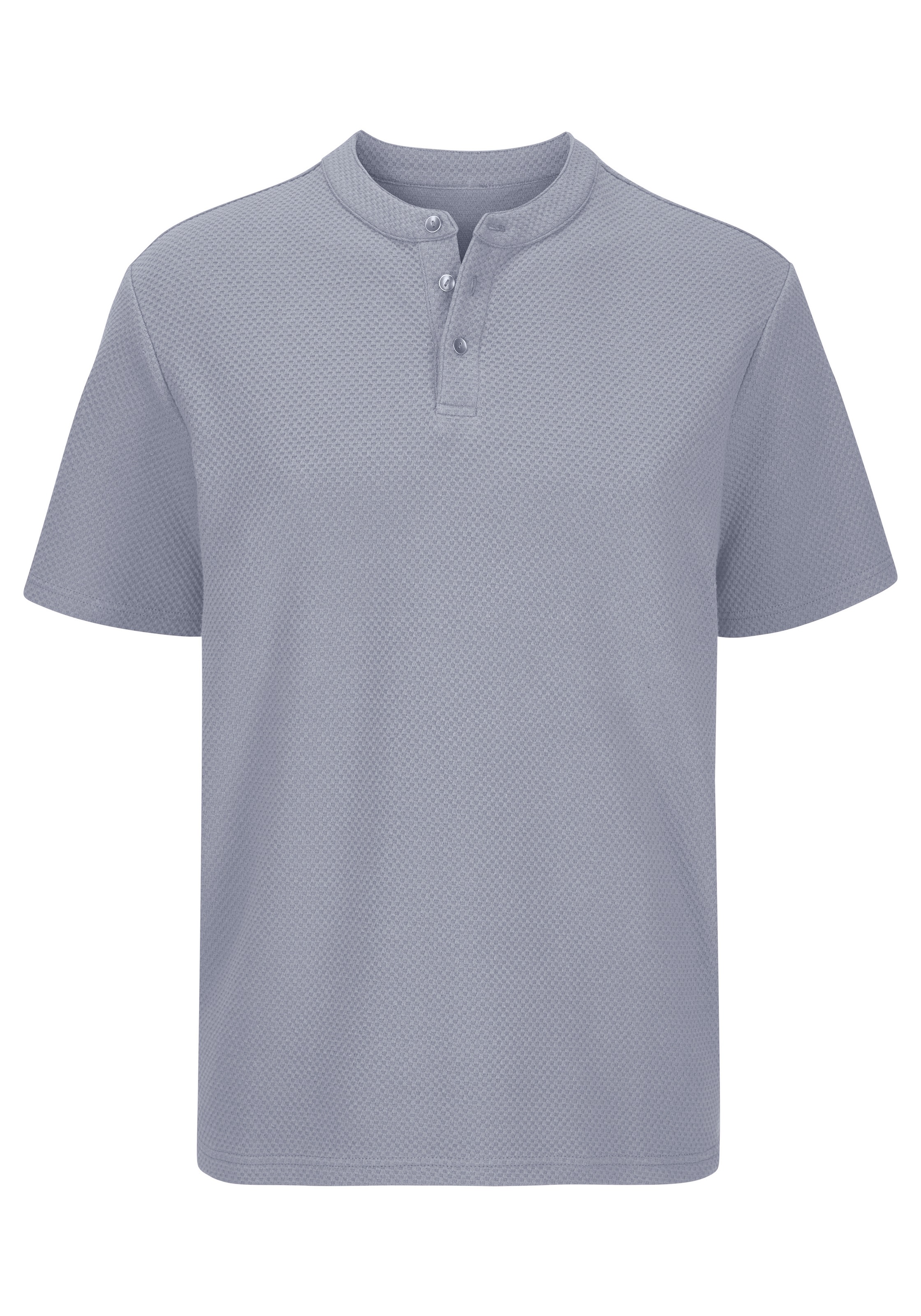 John Devin T-Shirt "Kurzarm-Poloshirt aus Struktur-Qualität" mit modischem günstig online kaufen