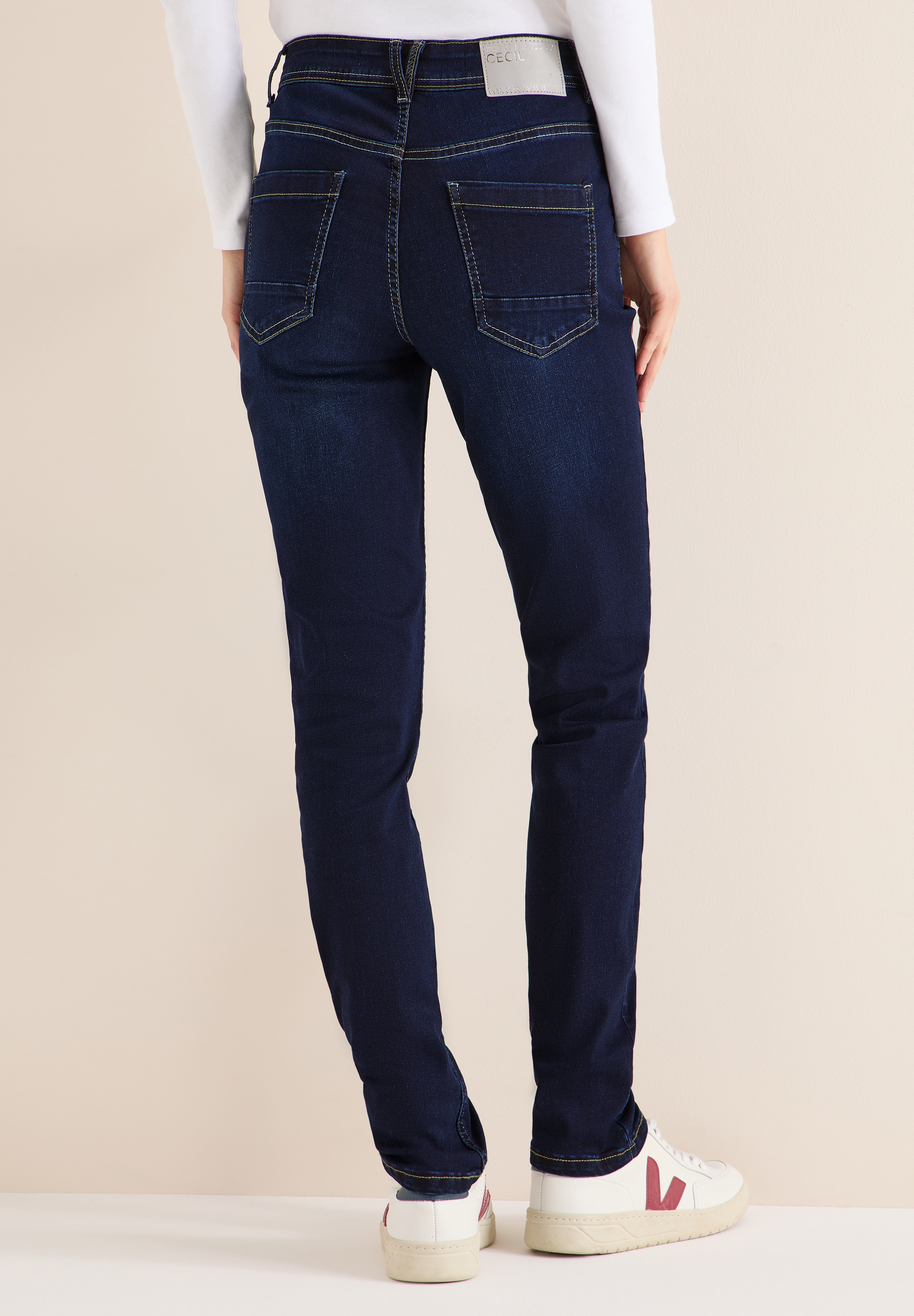 Cecil Slim-fit-Jeans Middle Waist günstig online kaufen