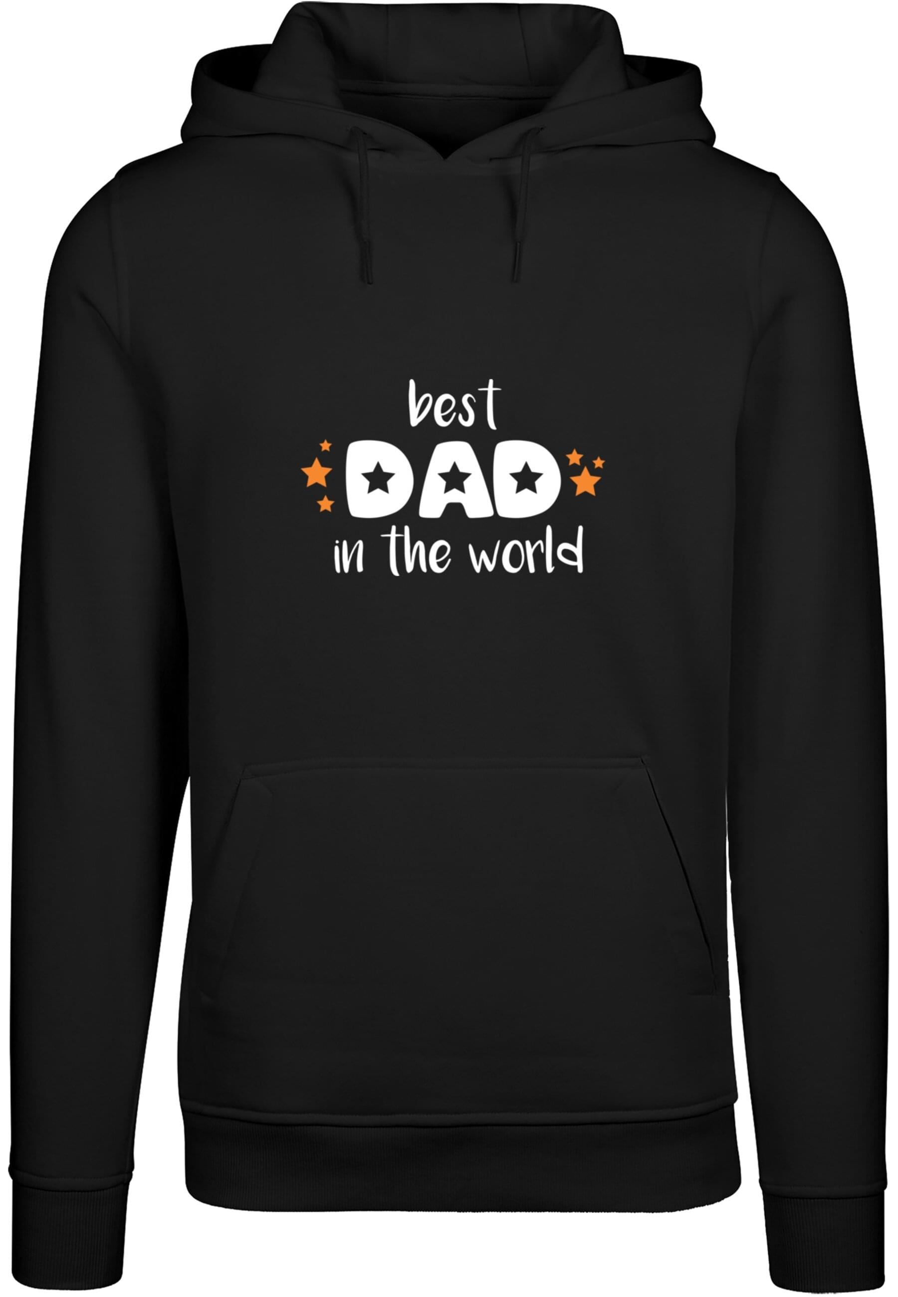 Merchcode Kapuzensweatshirt »Merchcode Herren Fathers Day - Best Dad In The World Hoody«, (1 tlg.)