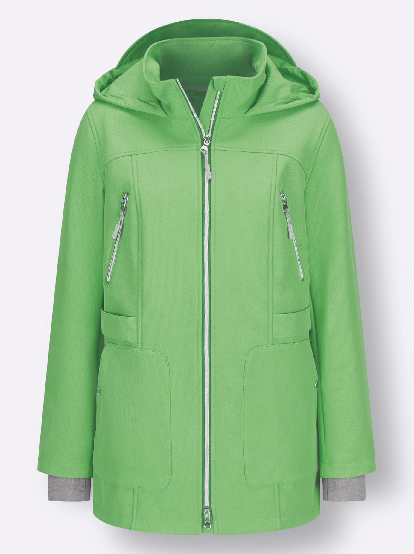 Casual Looks Softshelljacke, mit Kapuze