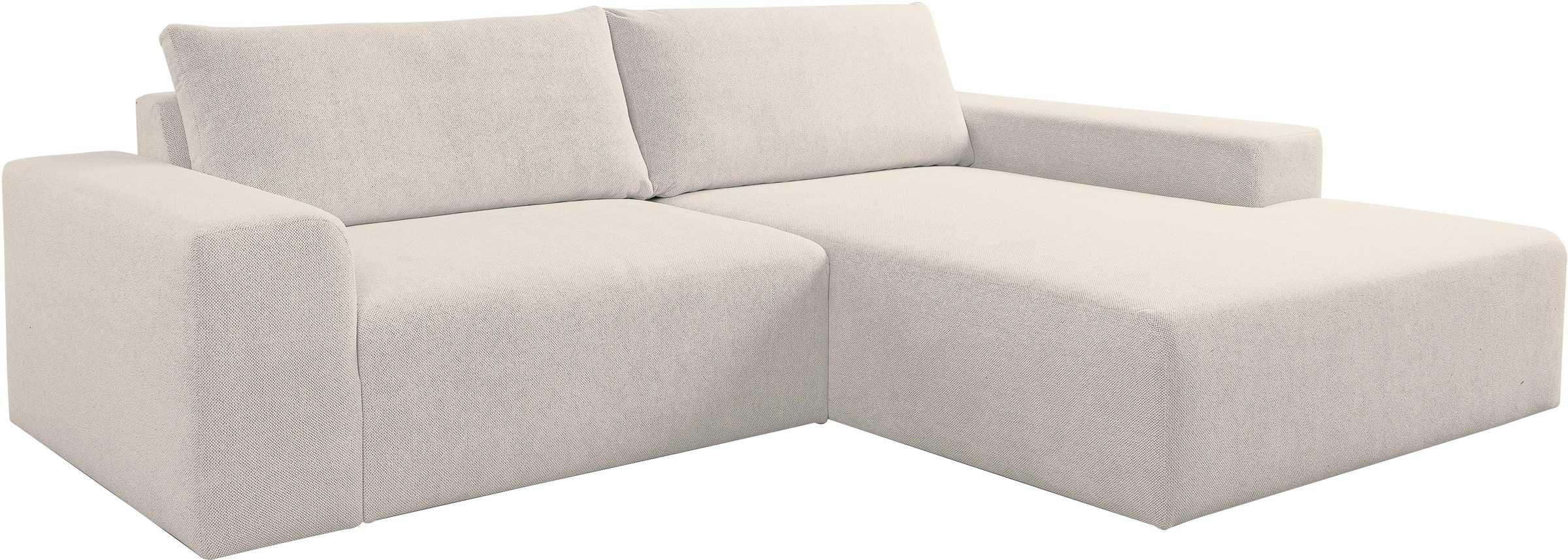 Thumbnail - WERK2 Ecksofa "Rio, elegant & bequem, Breite 262 cm, L-Form" Puristisches Design mit maximalem Komfort