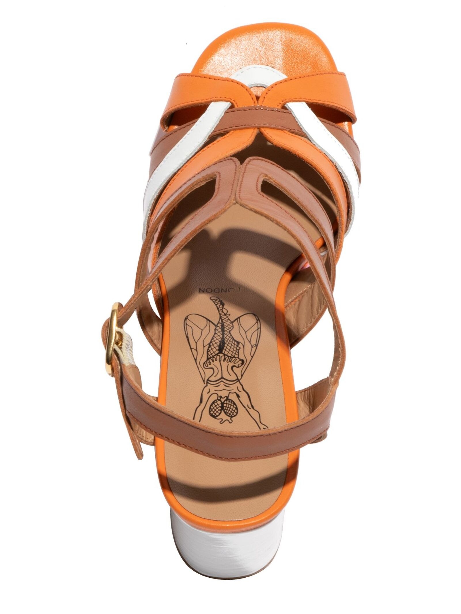 Fly London High-Heel-Sandalette »Fly London Sandalen Leder«