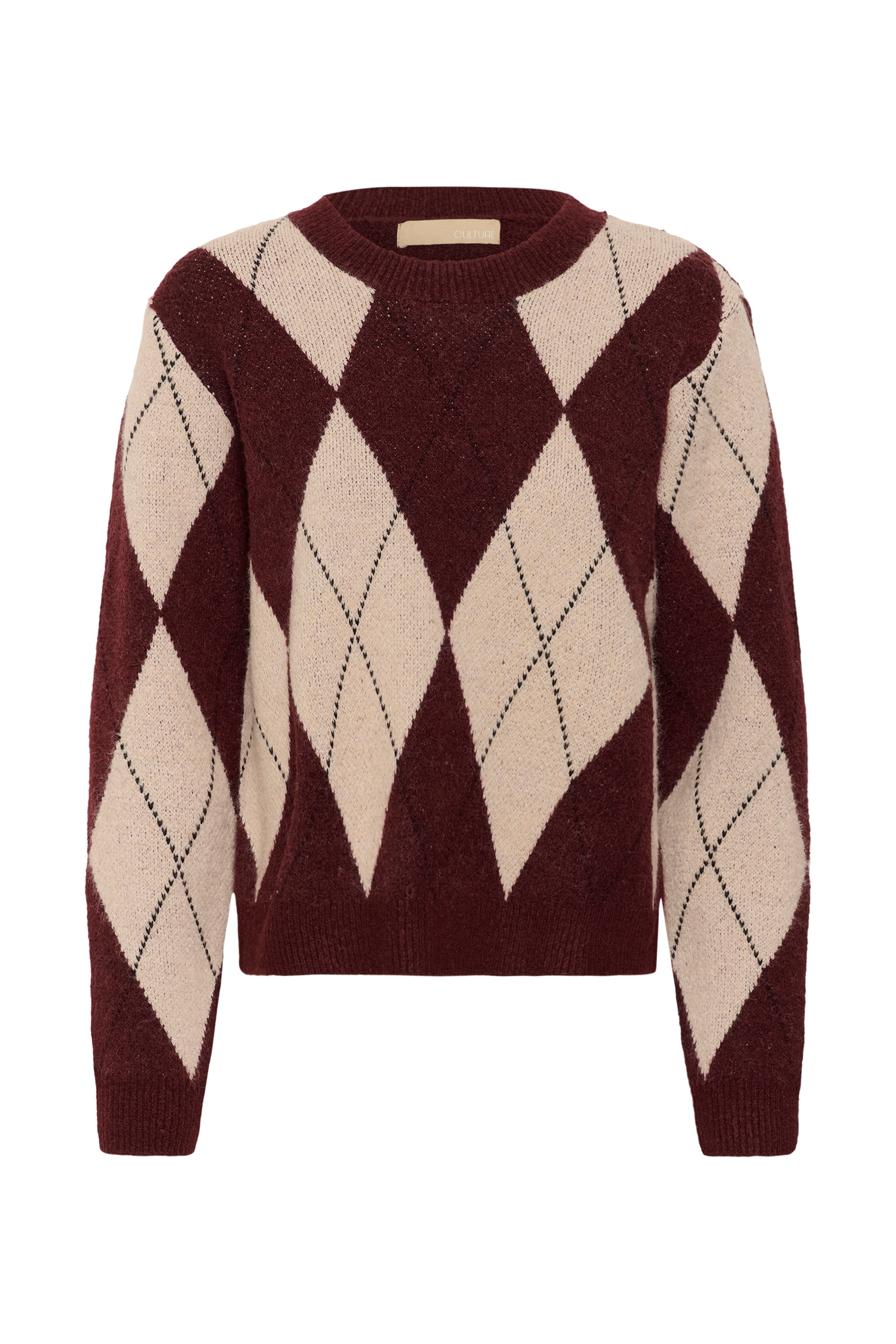 Culture Strickpullover "Damen Strickpullover CUargyle"