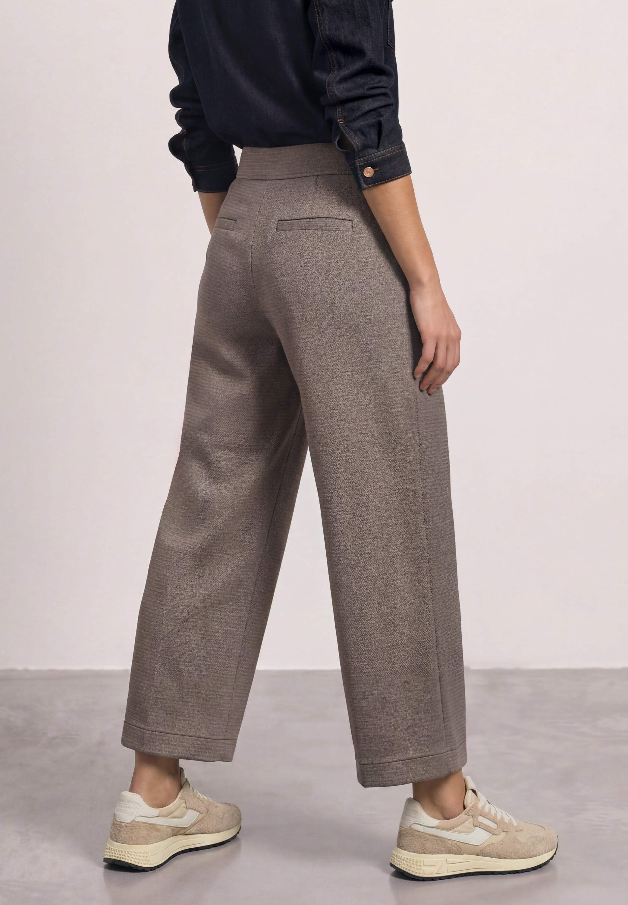 STREET ONE Stoffhose  High Waist