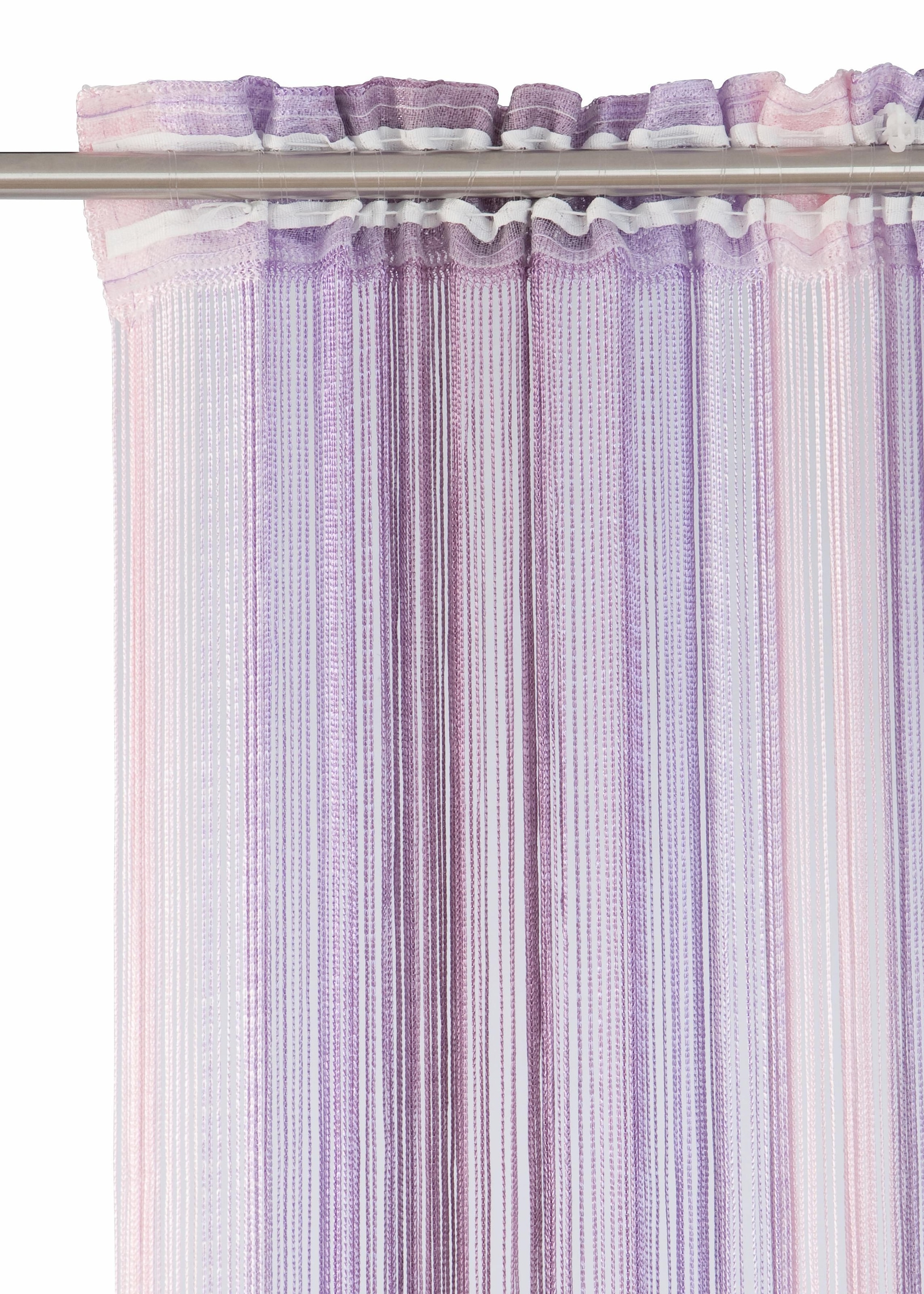 Weckbrodt Fadenvorhang »Rebecca«, (1 St.), Fadengardine, Insektenschutz, transparent, kürzbar, Store
