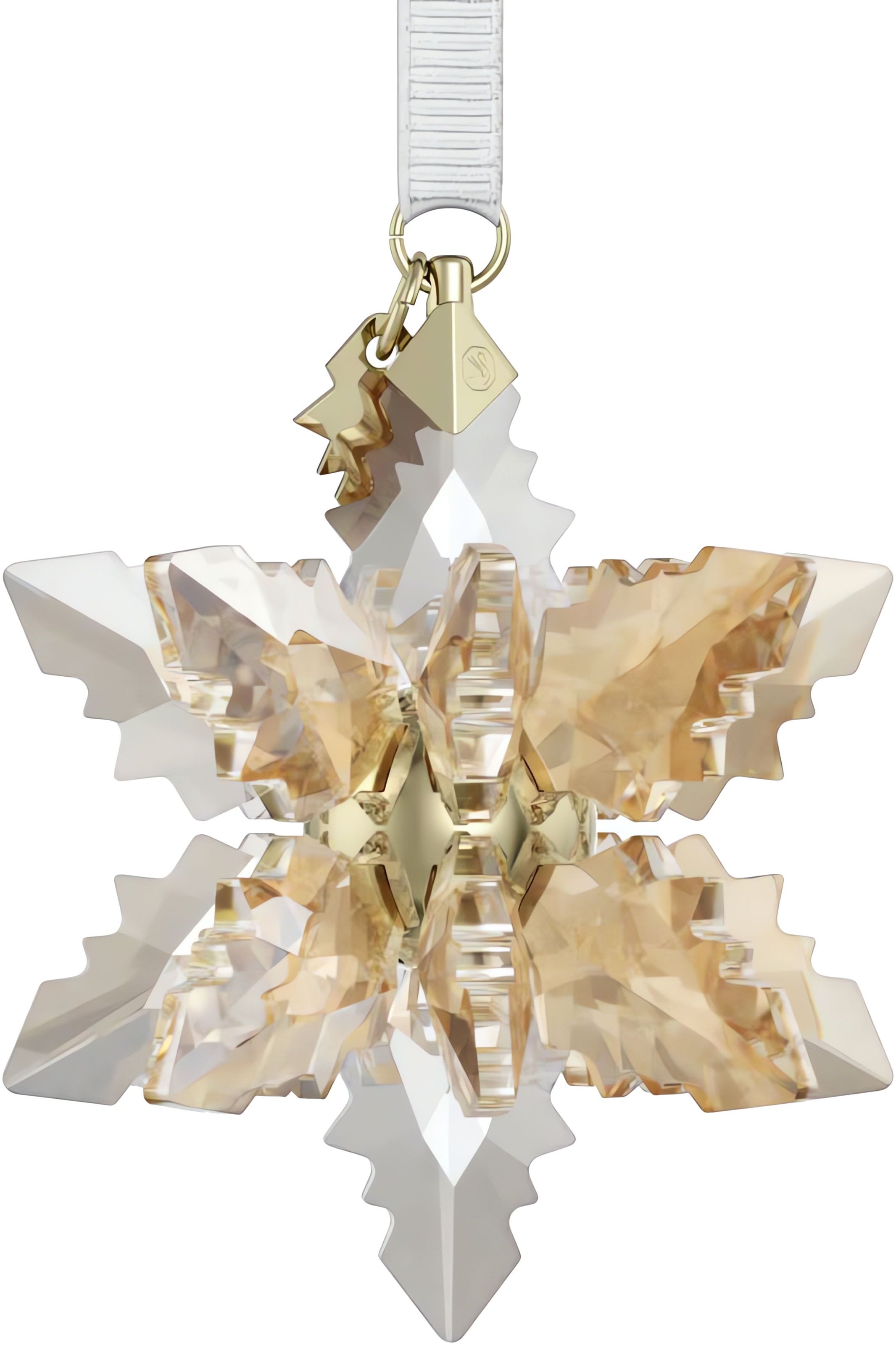 Swarovski Dekohänger »Sammelfigur Annual Edition Festive 3D Ornament 2024, 5674347, 5674348«, (1 St.), Swarovski® Kristall