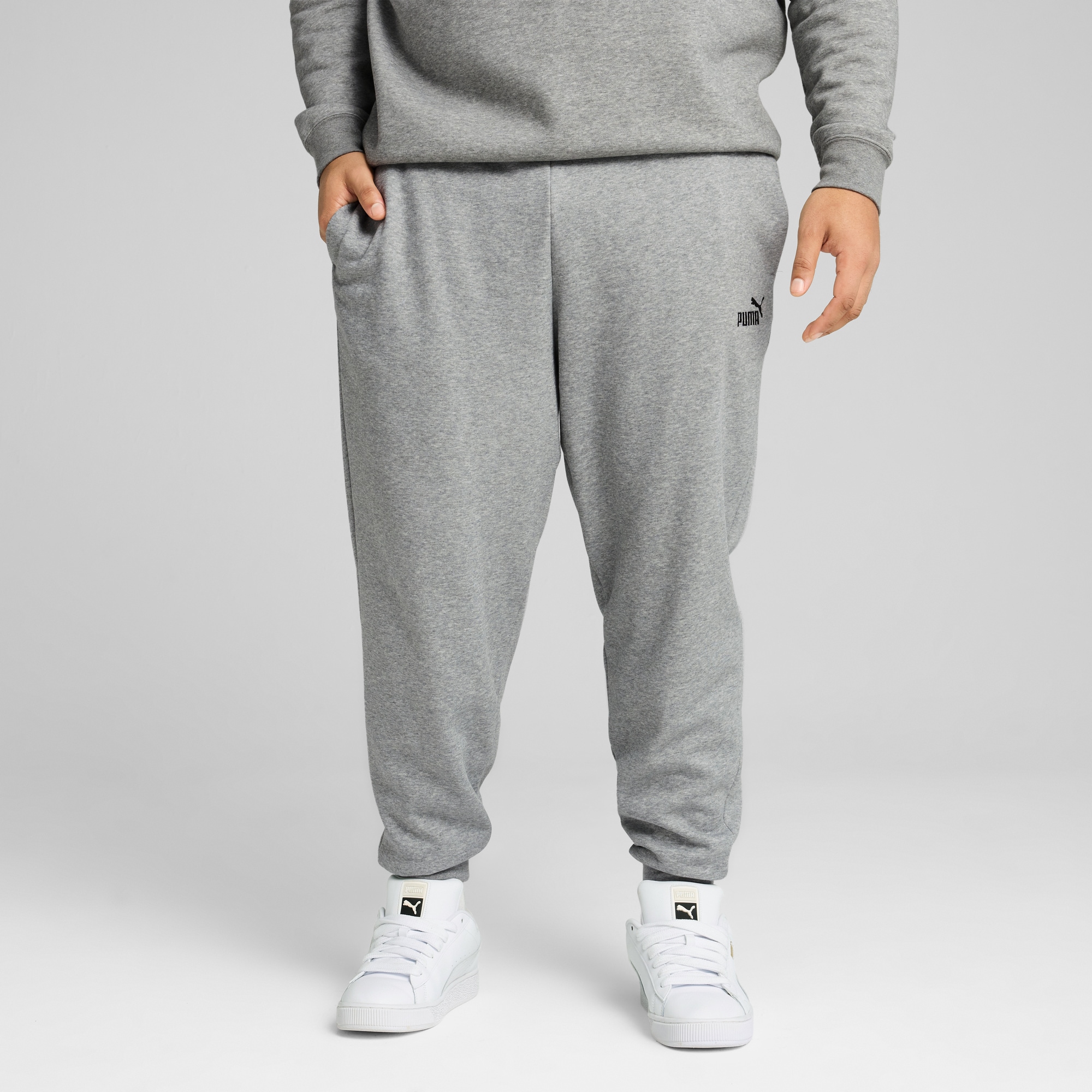 PUMA Trainingshose "ESS NO. 1 LOGO SWEATPANTS FL CL" mit Eingrifftaschen, e günstig online kaufen