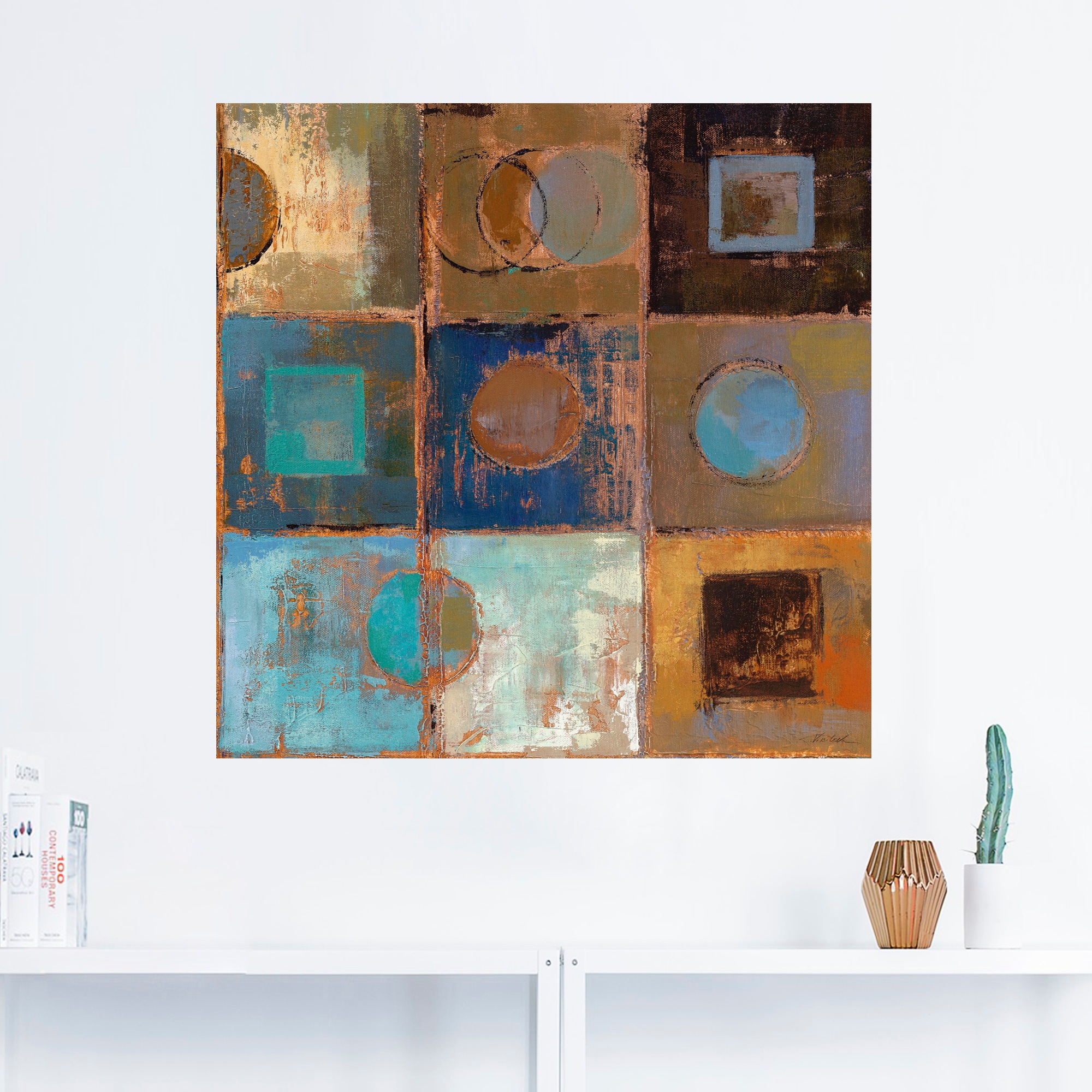 Artland Wandbild »Weg passieren III«, Muster, (1 St.), als Leinwandbild, Poster, Wandaufkleber in verschied. Größen