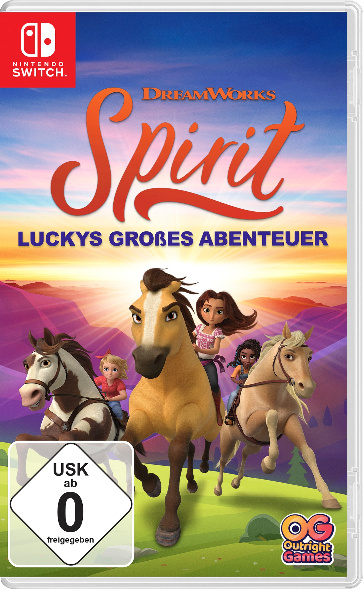 Spielesoftware »DreamWorks Spirit Luckys großes Abenteuer«, Nintendo Switch