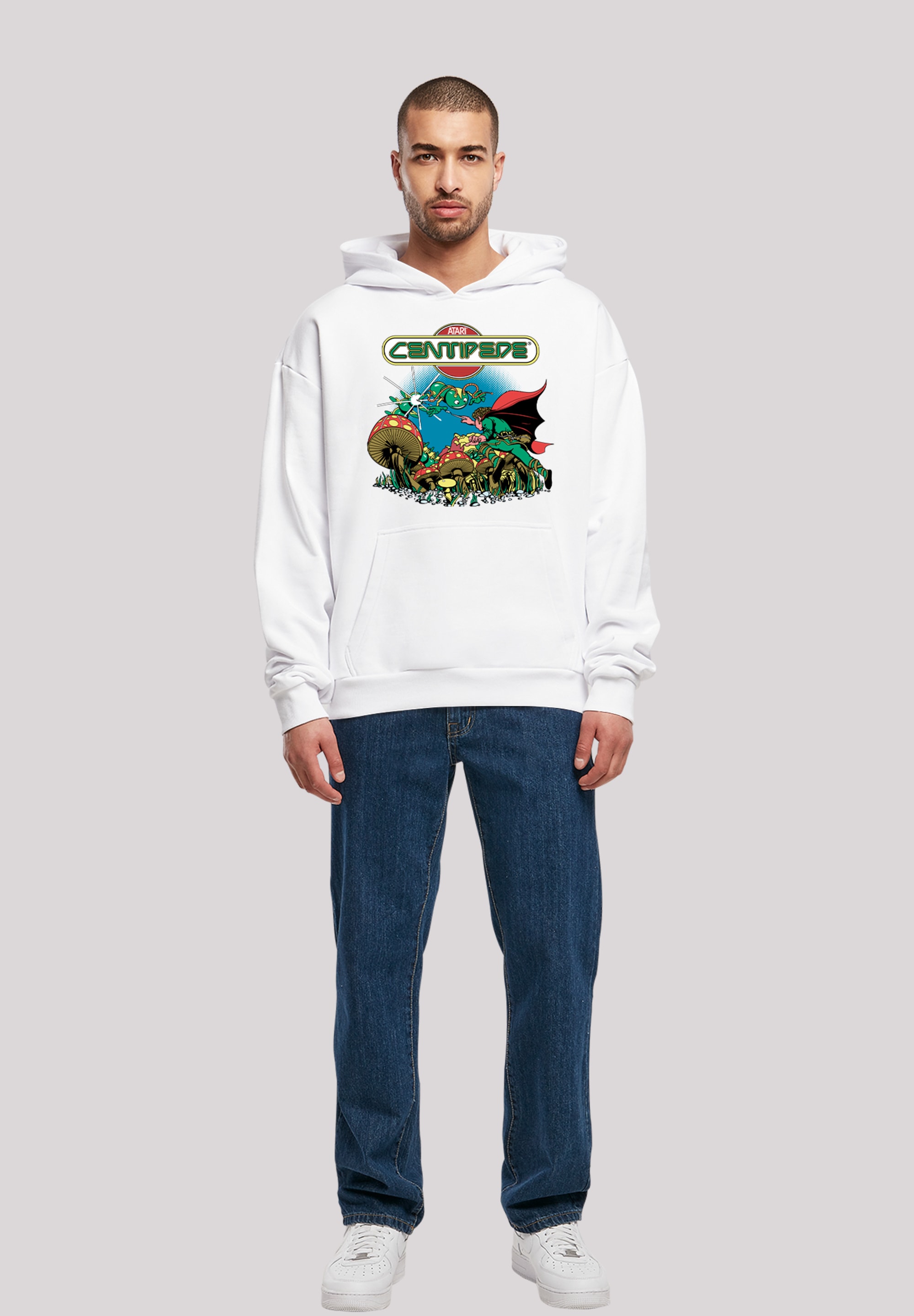 F4NT4STIC Kapuzenpullover »Centipede Atari Retro Gaming«, Premium Qualität