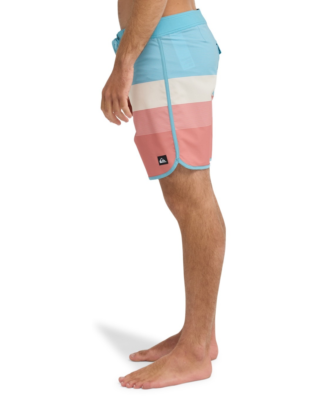 Quiksilver Short De Bain Surfsilk Scallop 18´´ Desert Sand / Tijuana 28 Homme 3