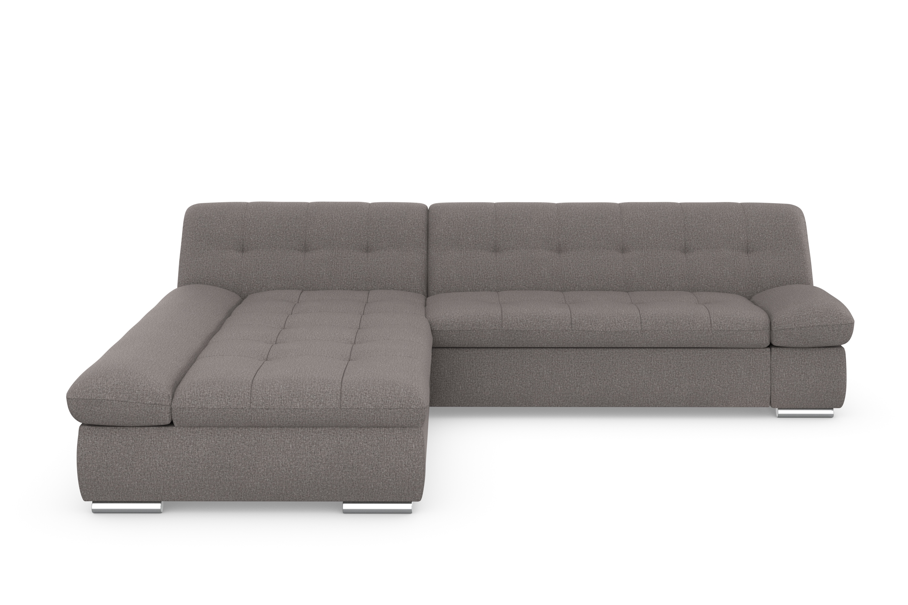 DOMO collection "MONA 297x173 cm, modern und komfortabel" whlw. mit Bettfunktion, L-Form