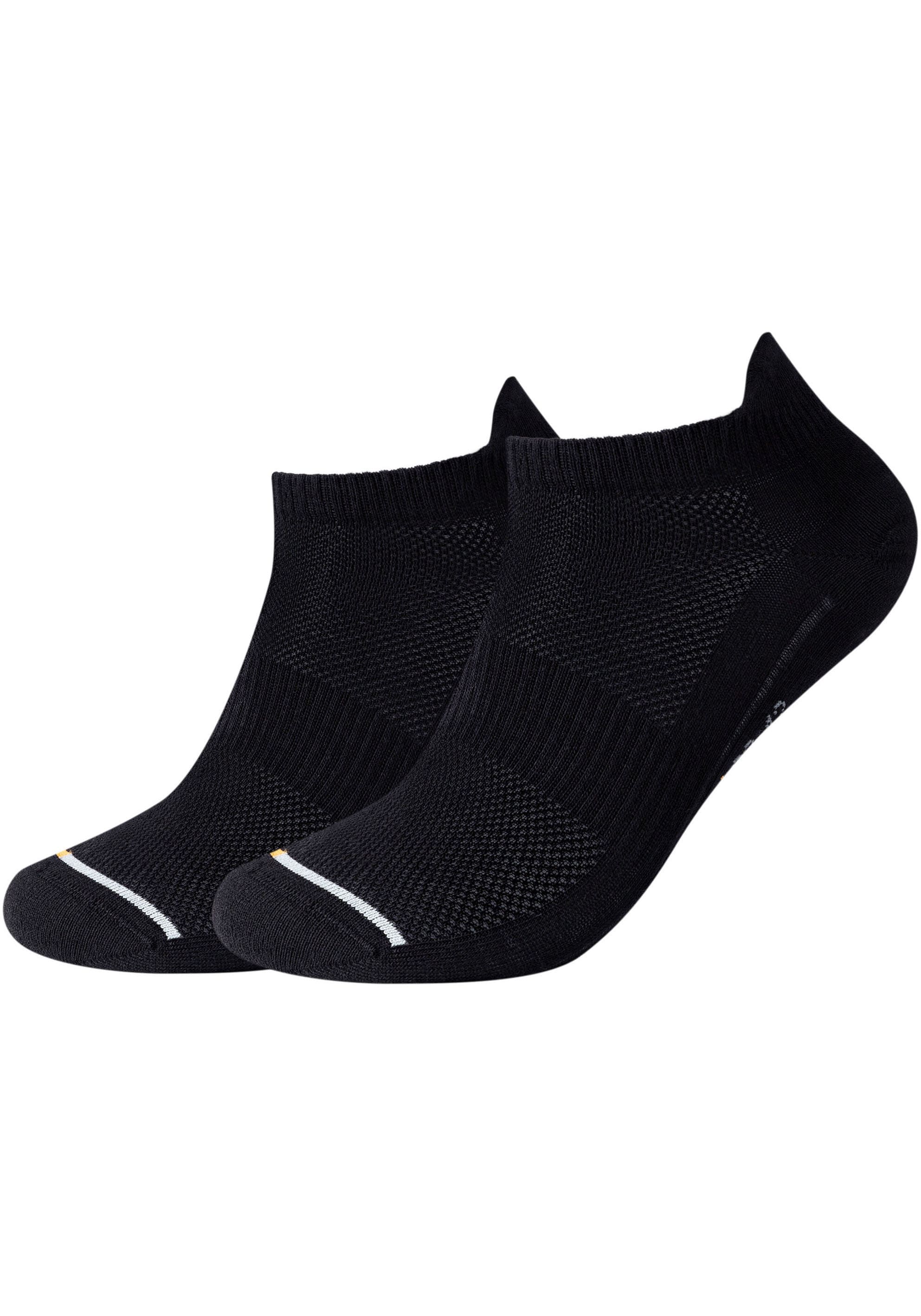 Camano Sneakersocken »function«, (4 Paar), mit Micro-Plüsch an Ferse und Zehen