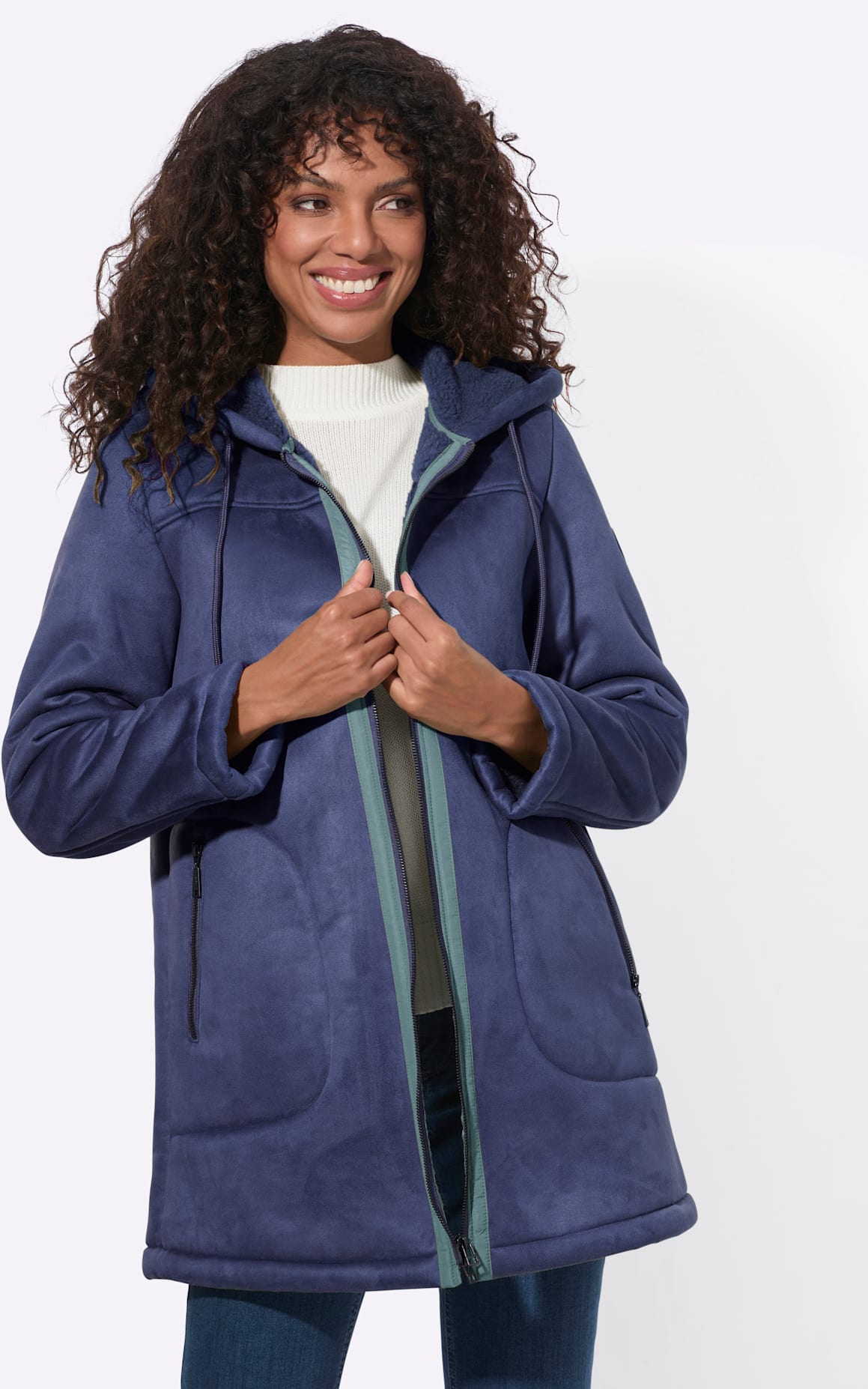 Casual Looks Outdoorjacke mit Kapuze