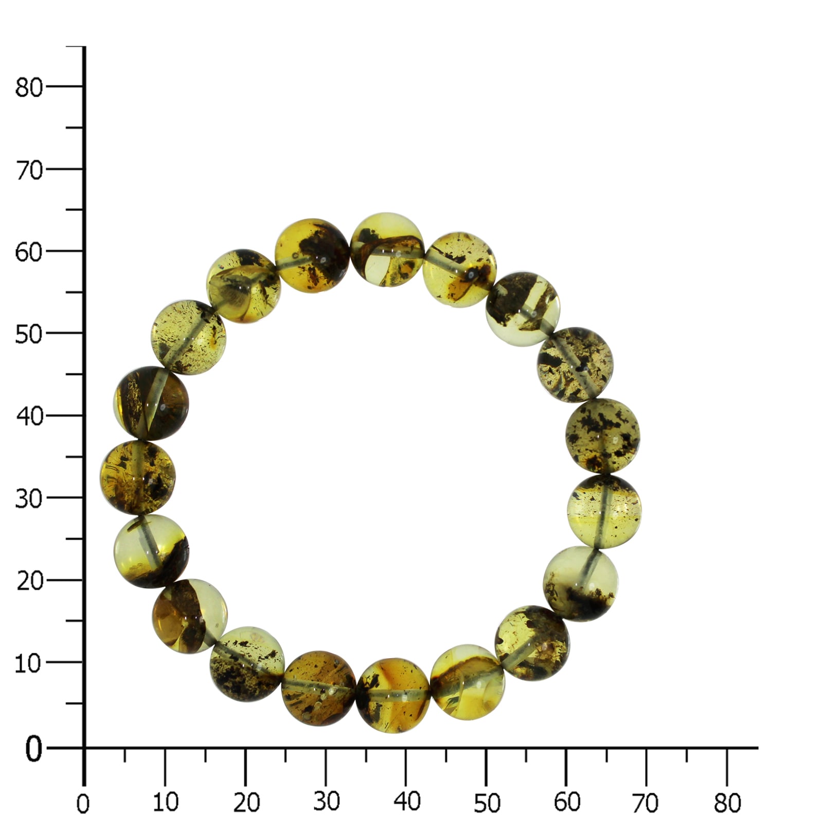 OSTSEE-SCHMUCK Armband »Ostsee-Schmuck Armband Kugel 10 mm Armband Kugel 10 mm«