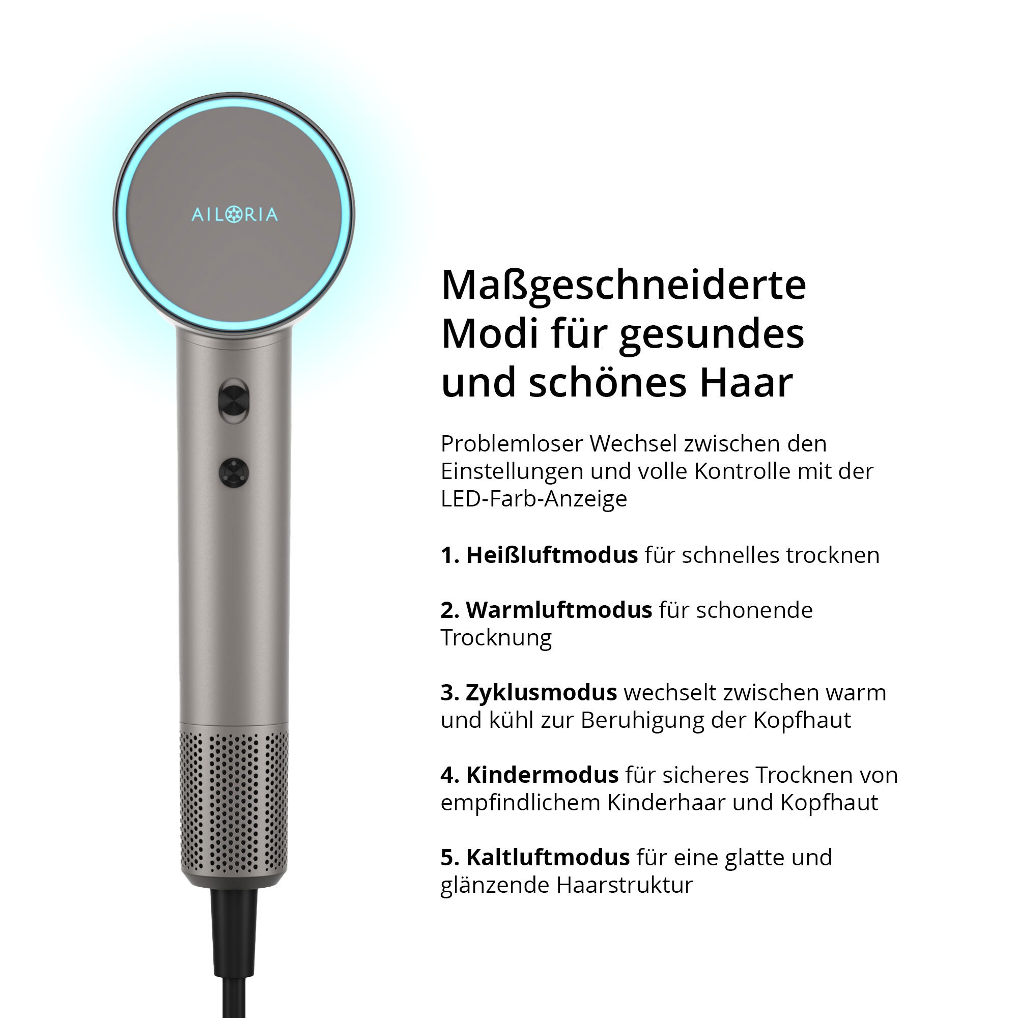 AILORIA Haartrockner »Highspeed Haartrockner VENTOUX«