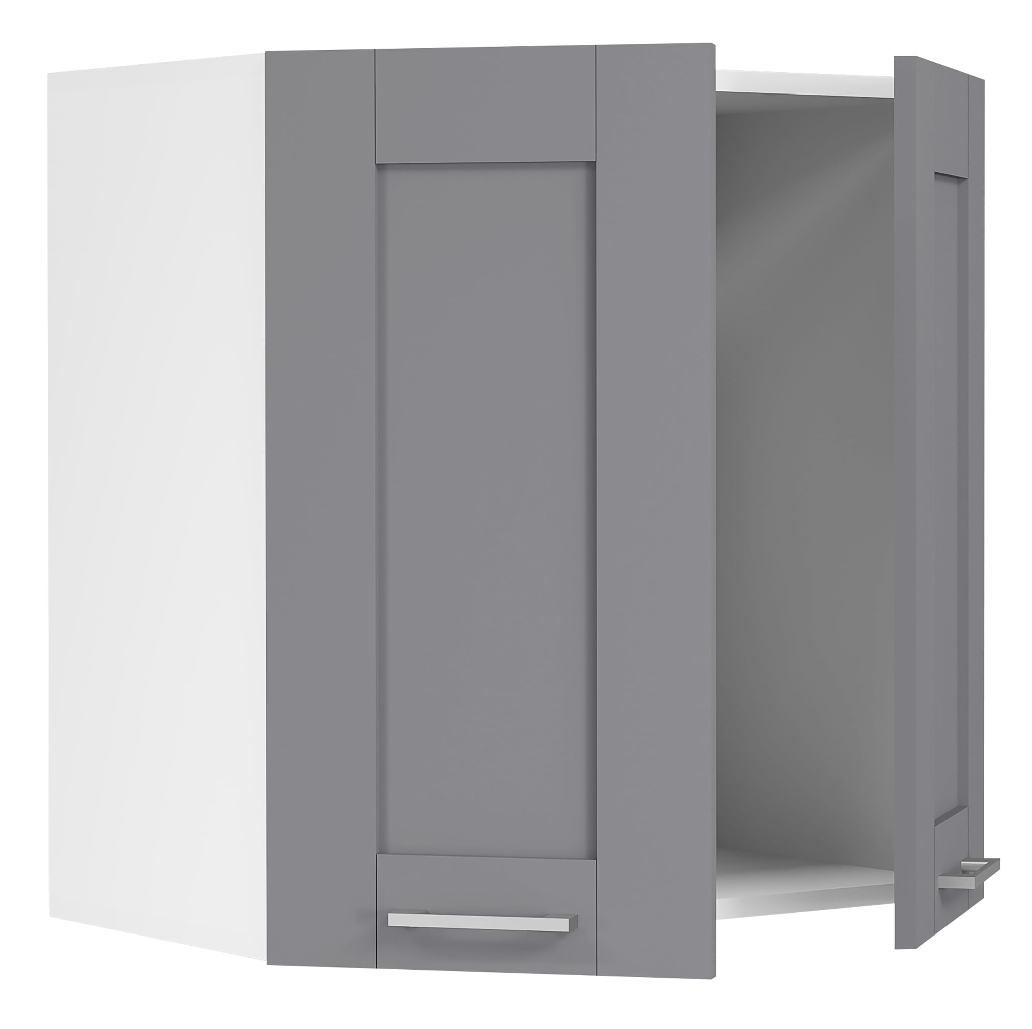 VCM Hängeschrank »VCM Küchenschrank hängend | Maße ca. H. 60 x B. 60 x T. 31 cm | Hängeschrank mit Drehtür und zwei Fächern im Landhaus Stil | Küchenmöbel - Colura«, (1 St.)