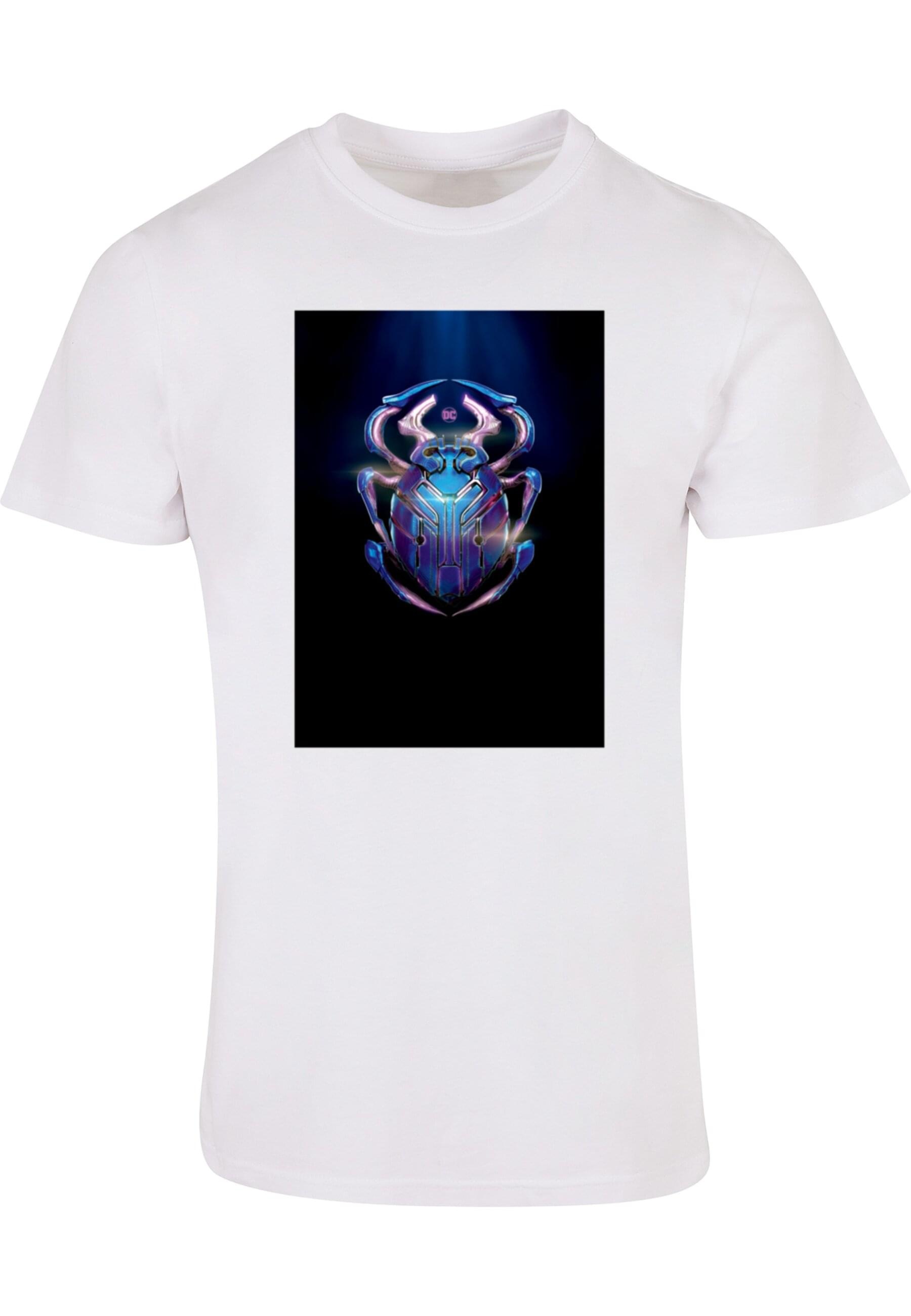 T-Shirt »ABSOLUTE CULT Herren Blue Beetle - Glowing Beetle Basic T-Shirt«