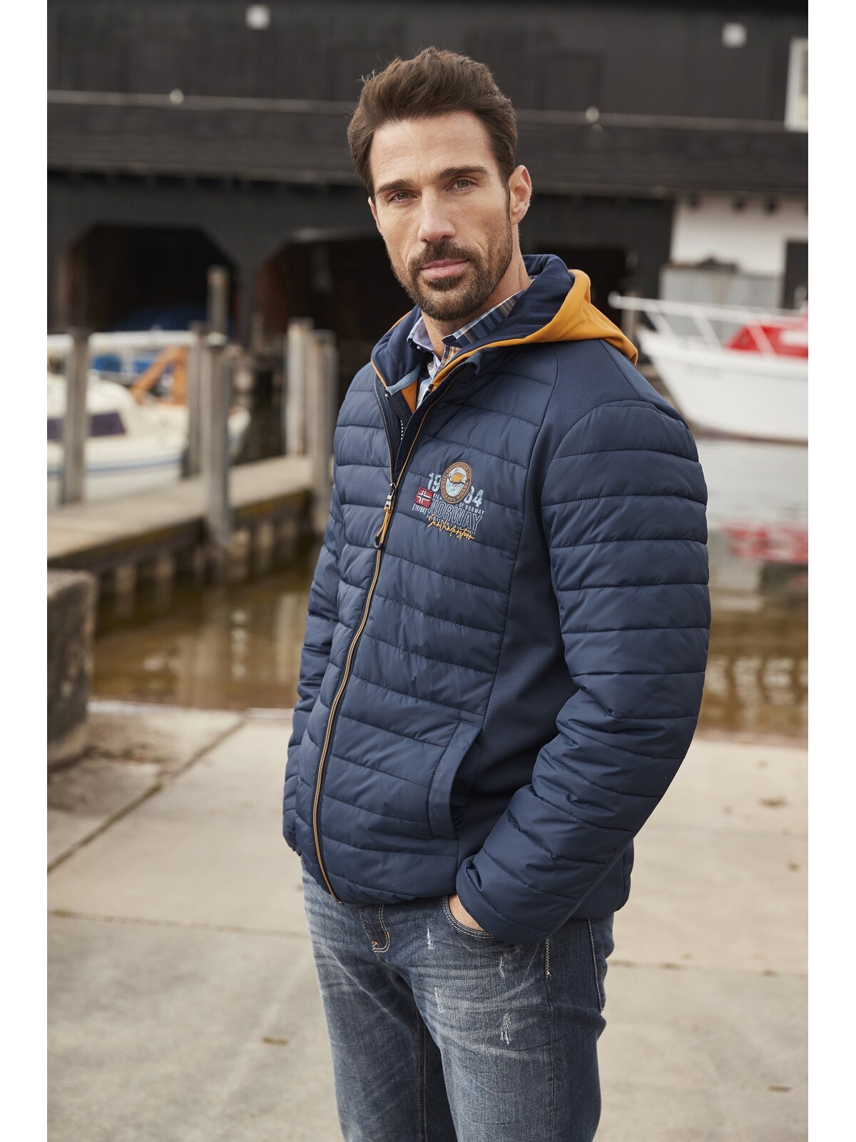 Jan Vanderstorm Steppjacke »Jacke MANDIUS«