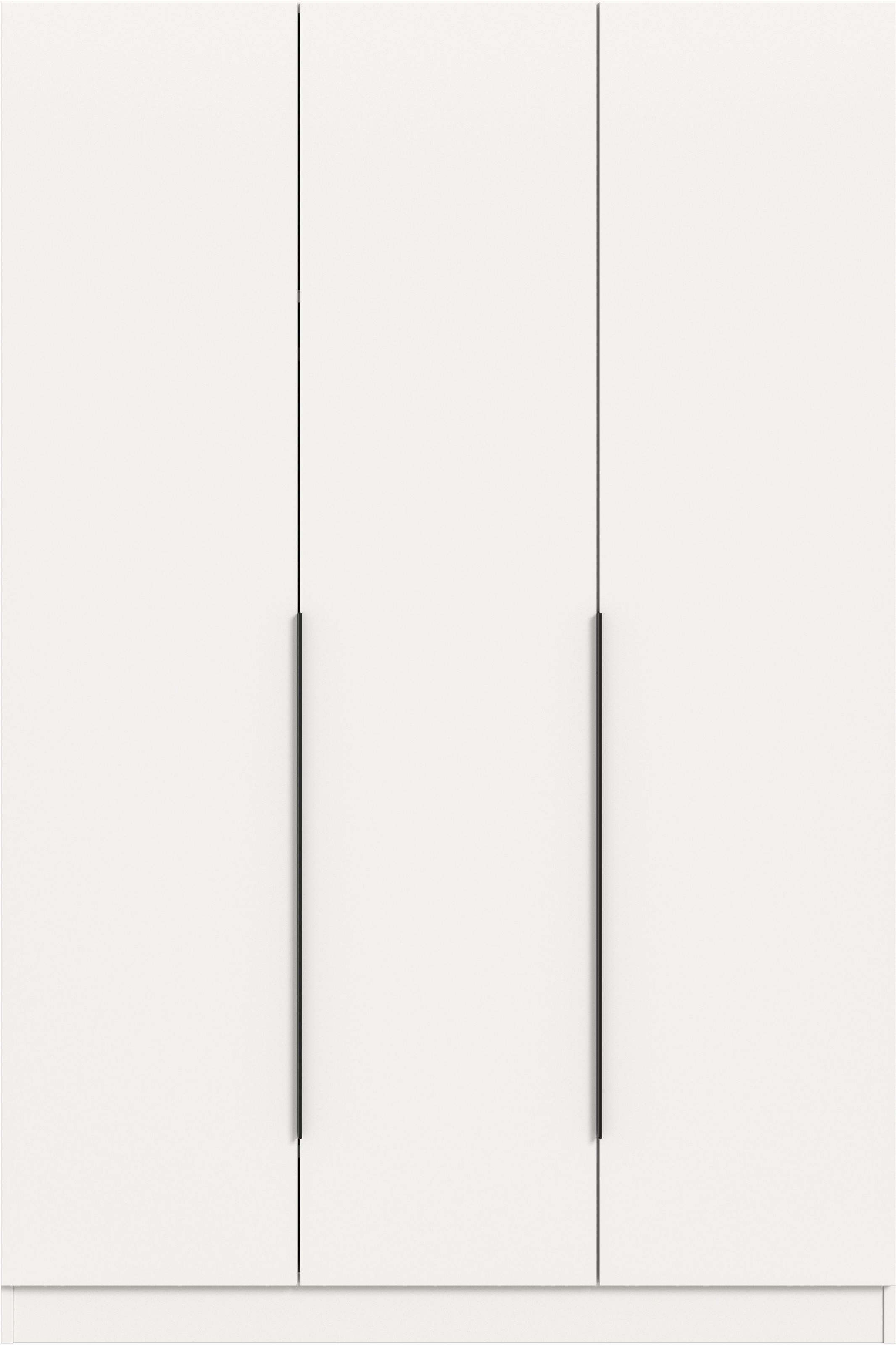 Home affaire Kleiderschrank »Skarde Schlafzimmerschrank, Garderobe, Schrank, Bestseller«, (Otto Bestseller Garderobe Schlafzimmerschrank), Breite: 120 cm, weiß, Kleiderstange 4 Böden