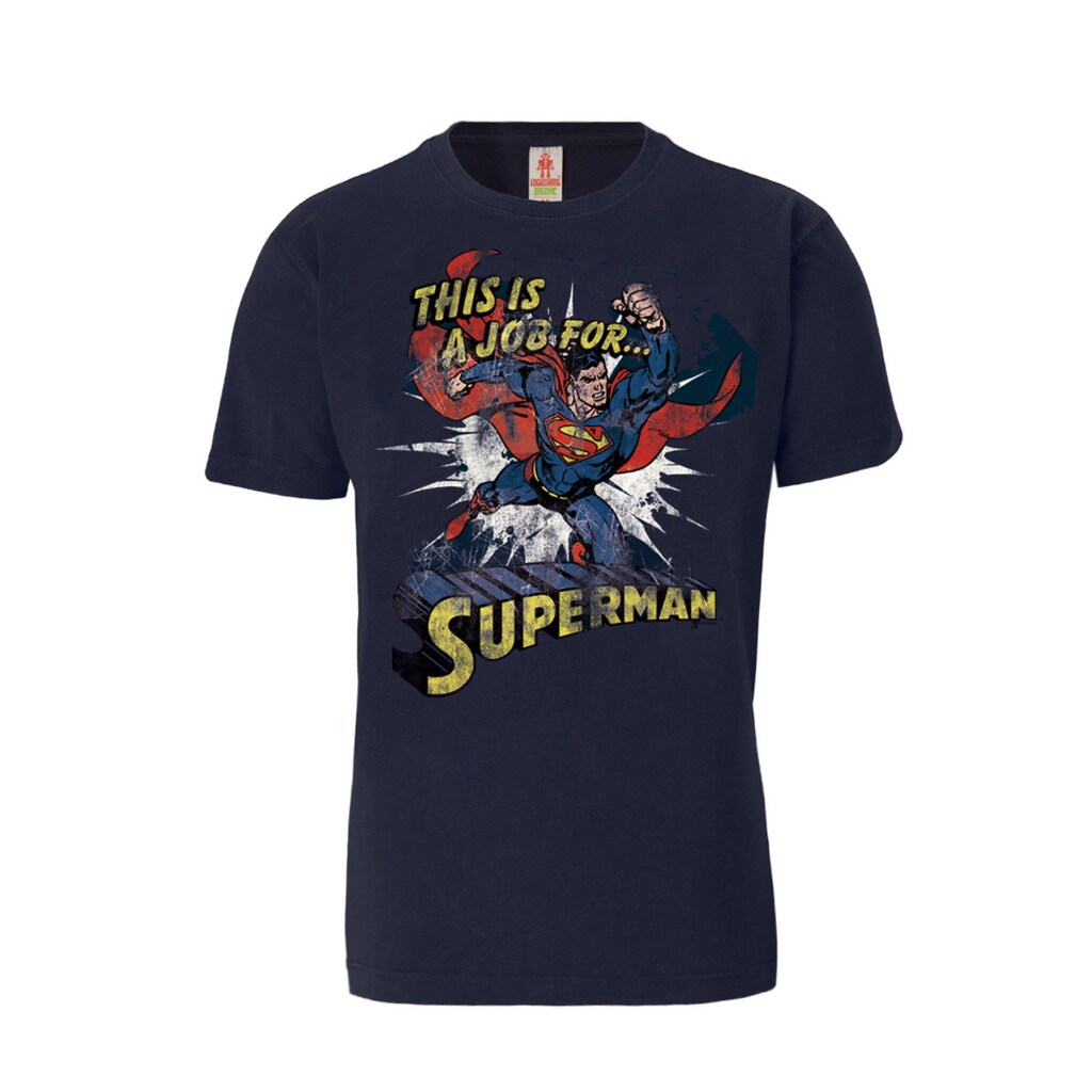 LOGOSHIRT T-Shirt »Superman«