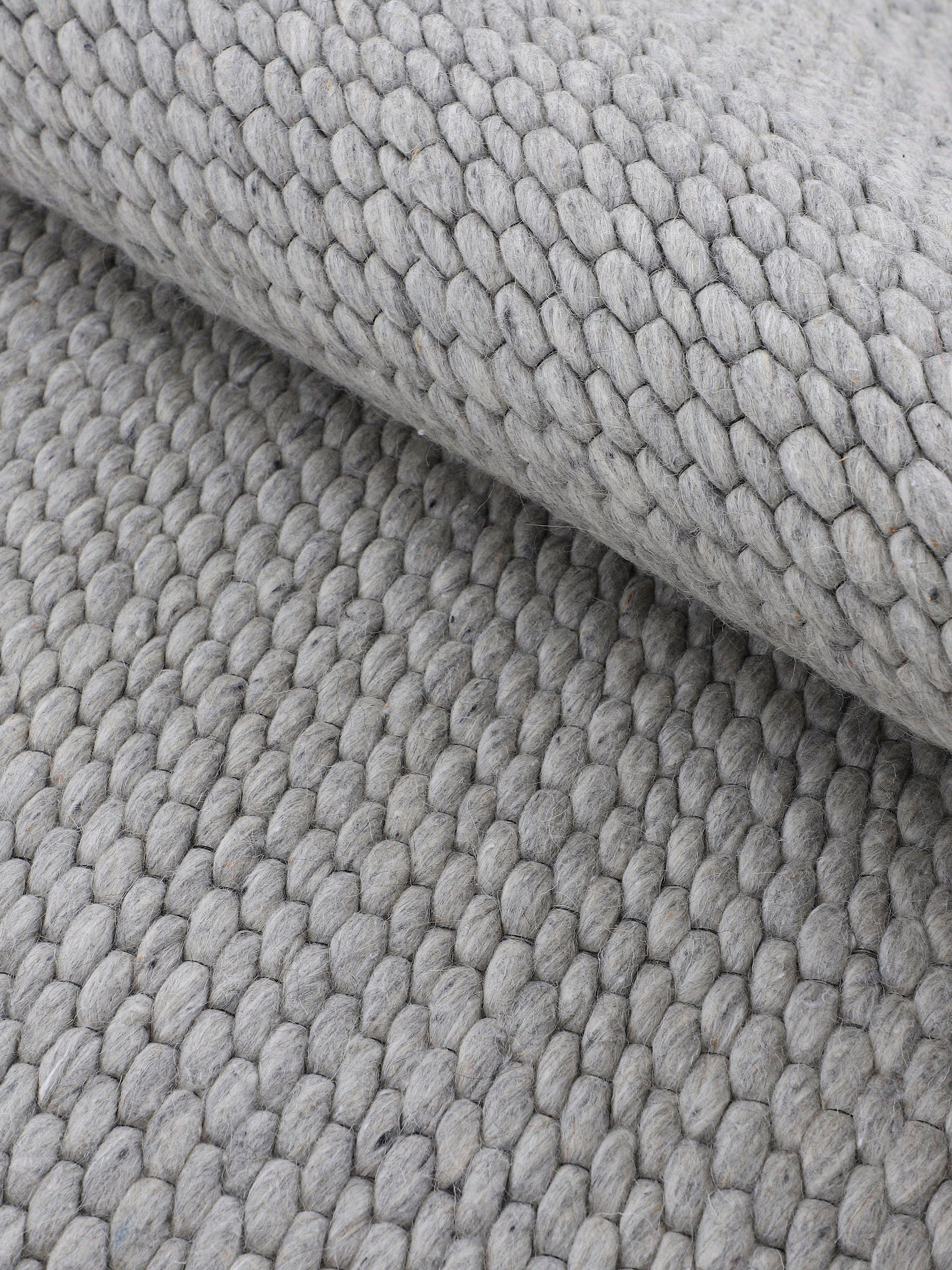 carpetfine Wollteppich »Sina«, rechteckig, 14 mm Höhe, Handweb Teppich, reine Wolle, meliert, handgewebt, weich & kuschelig
