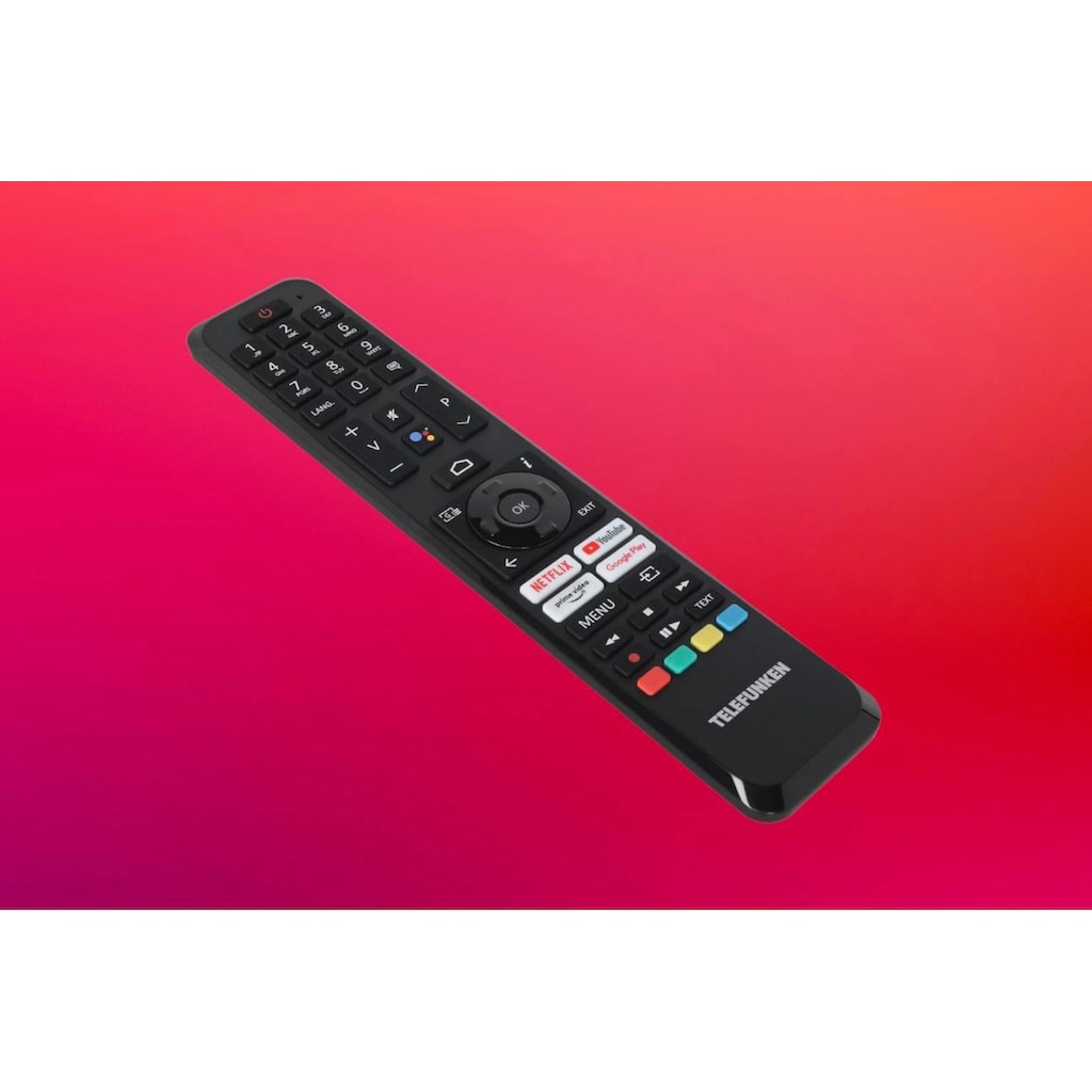 Telefunken QLED-Fernseher »D50Q660M2CW«, 126 cm/50 Zoll, 4K Ultra HD, Smart-TV