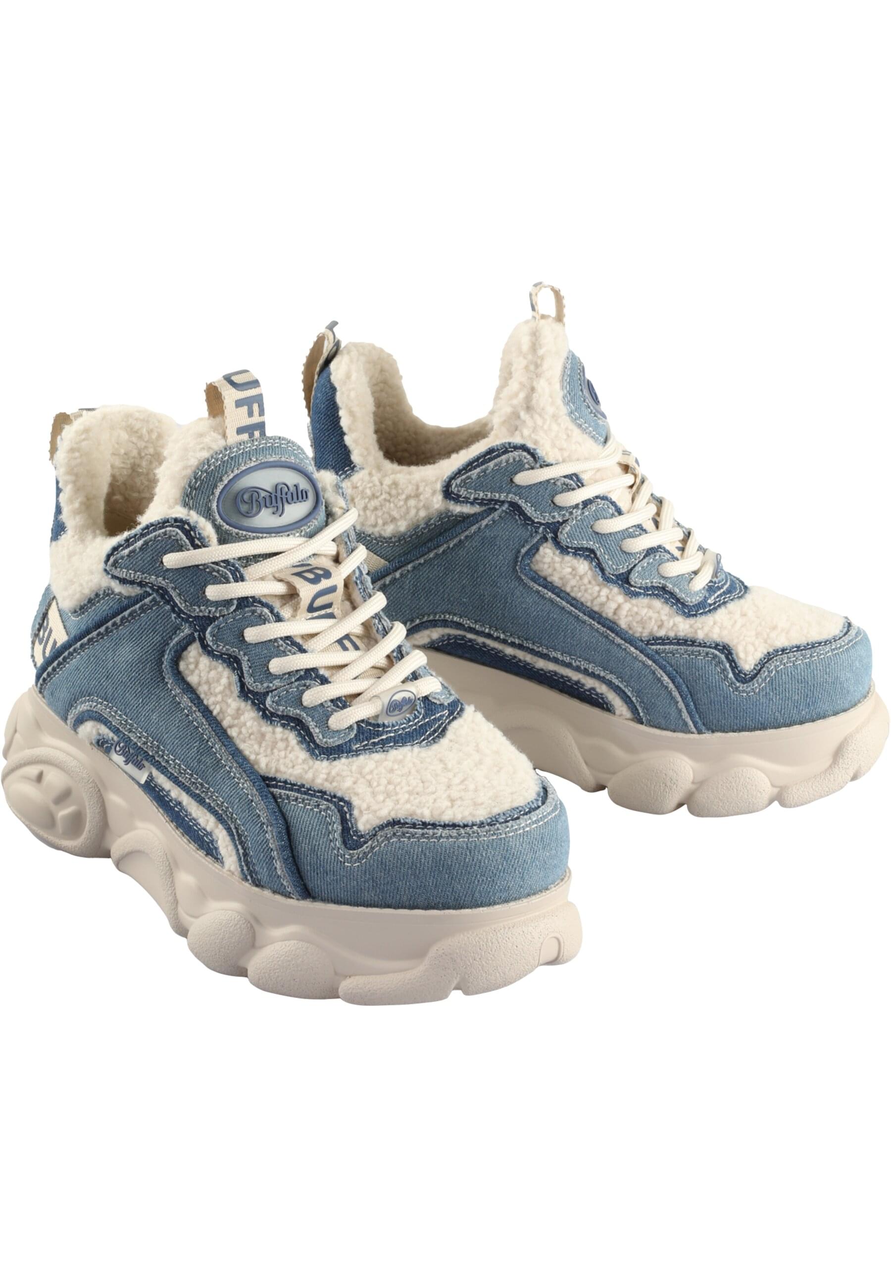 Thumbnail - Buffalo Trainingsschuh "Buffalo Cld Chai Warm Vegan Denim/Fur"
