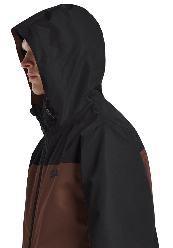 Jack Wolfskin 3-in-1-Funktionsjacke »MOONRISE 3IN1 JKT W«, mit Kapuze, 3in1, atmungsaktiv, Übergangsjacke