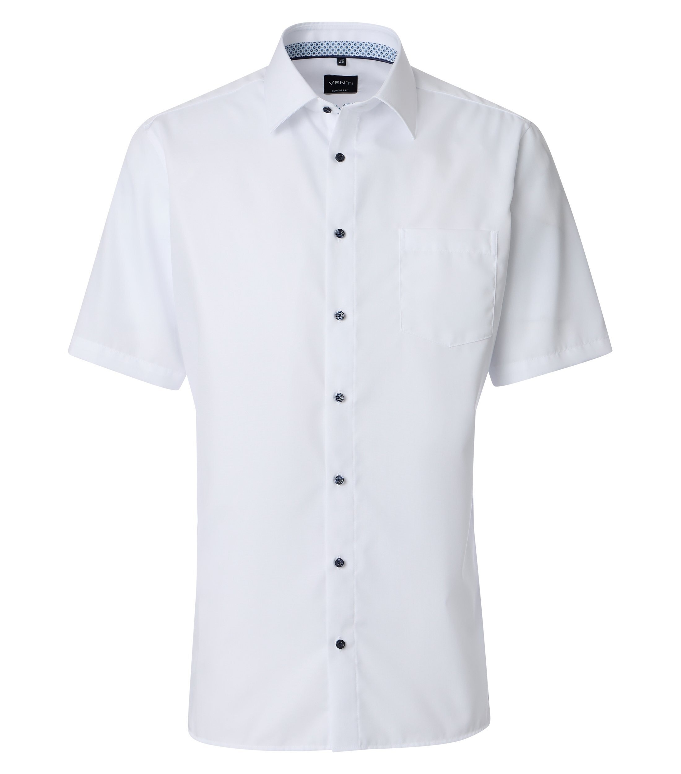 VENTI Business Shirt Short Sleeve Solid White 56 4