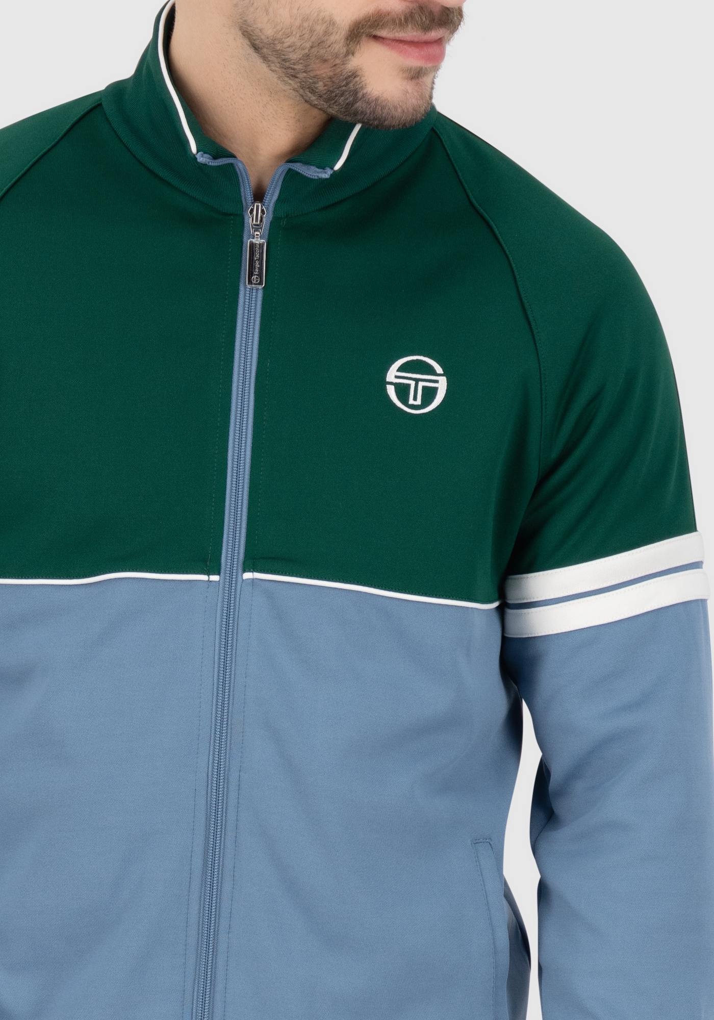 Sergio Tacchini Trainingsjacke »ORION TRACK TOP_ Herren«, ohne Kapuze, Trainingsjacke Herren, leichte Jacke, Retro, Sportjacke, Outdoor, Sale